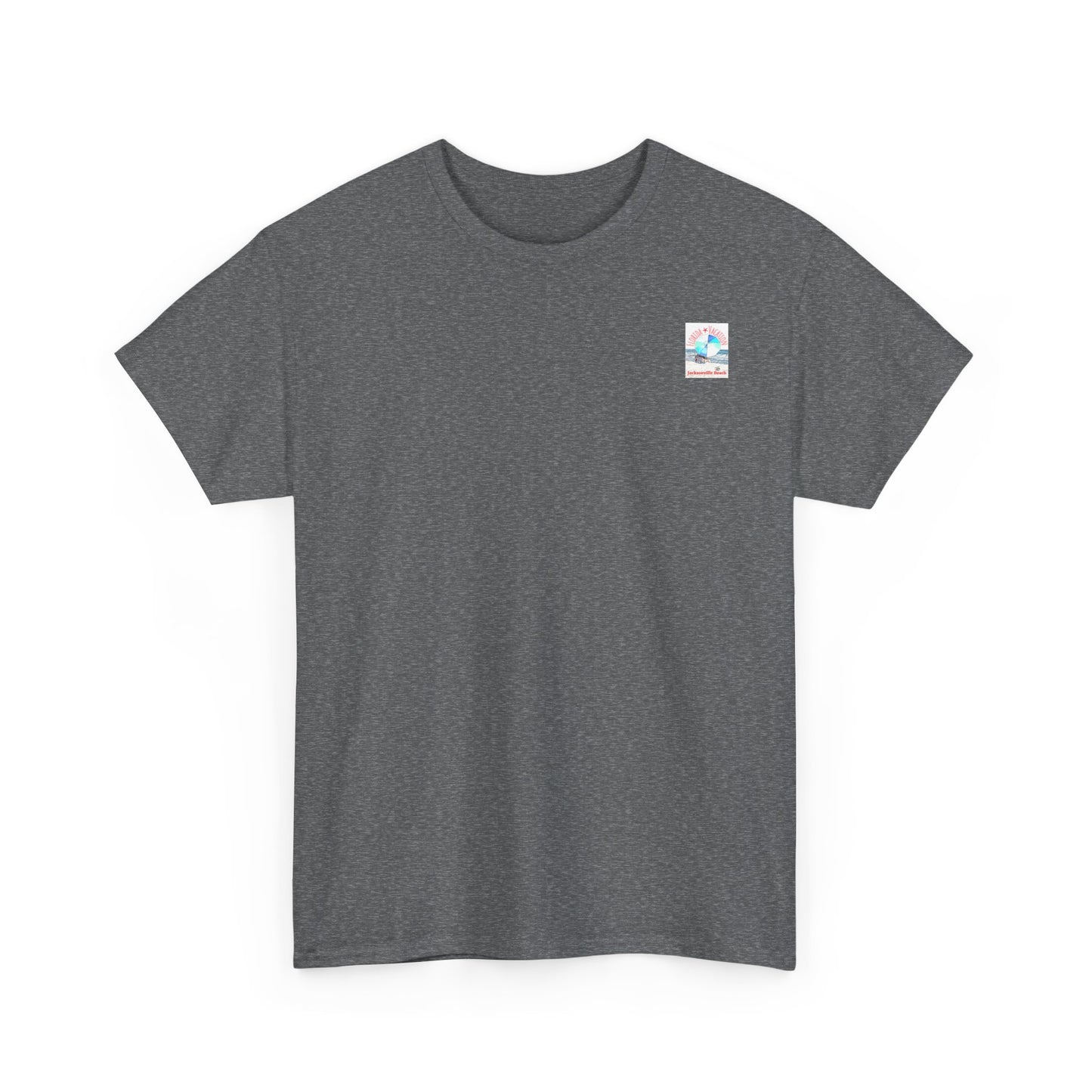 Florida Vacation Jacksonville - Amazing Unisex Heavy Cotton Short Sleeve Tee Shirts!