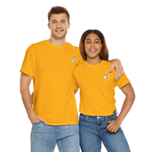At the Beach   Amazing Unisex Heavy Cotton Short Sleeve Tee Shirts!