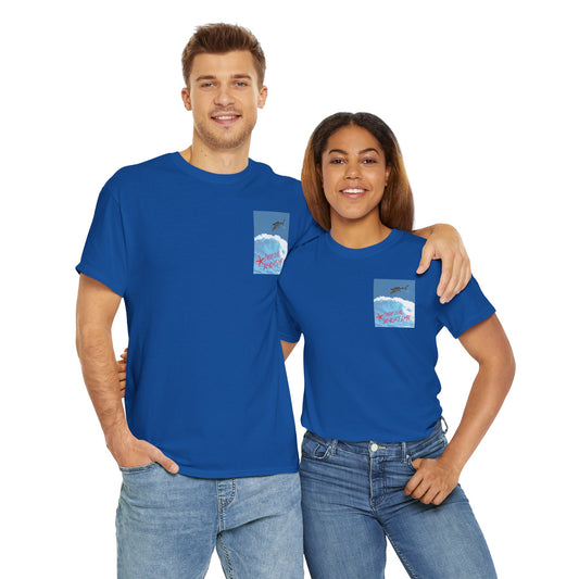 Tropical Beach Time - Amazing Unisex Heavy Cotton Tee