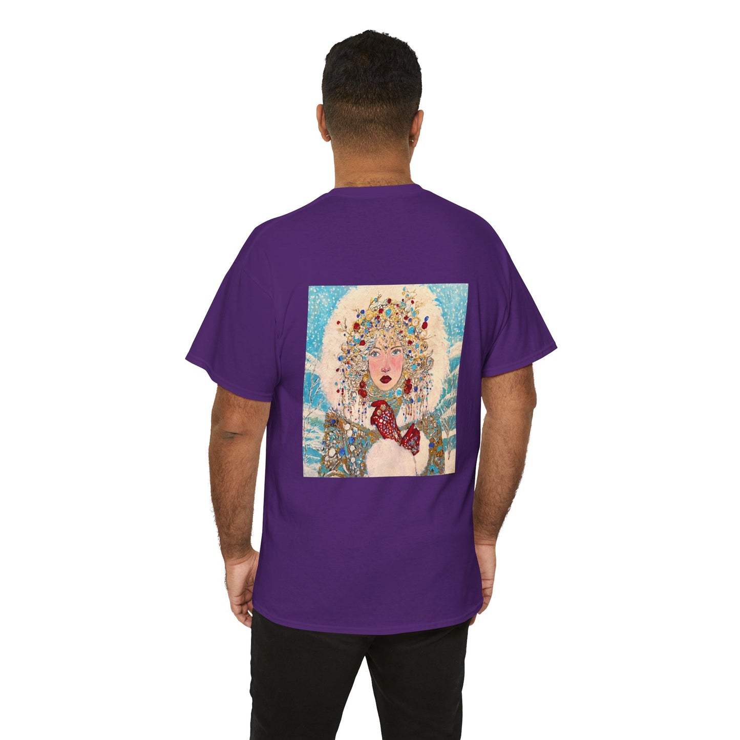 The Queen of Winter - Amazing Quality Unisex Heavy Cotton Short Sleeve Tee Shirts!