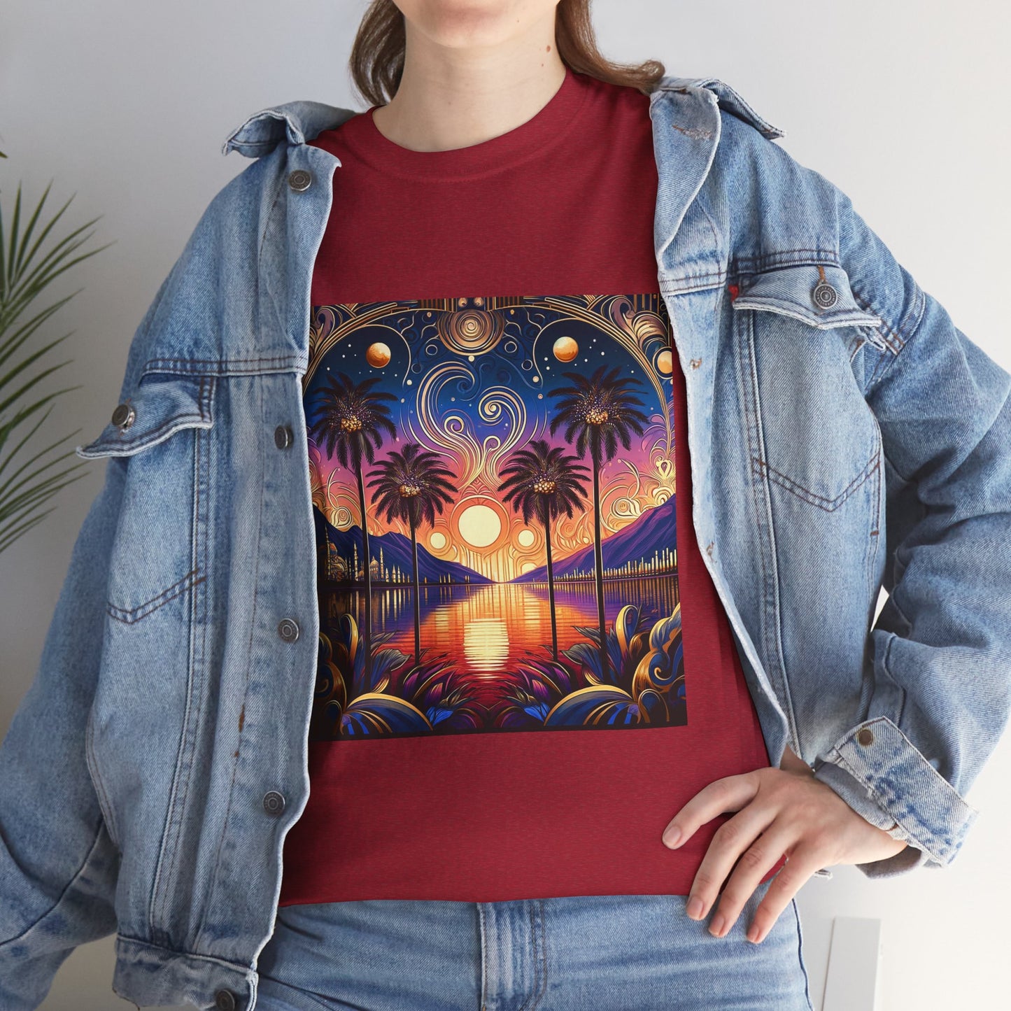 Tropical Dream- Amazing Unisex Heavy Cotton Short Sleeve Tee Shirts!