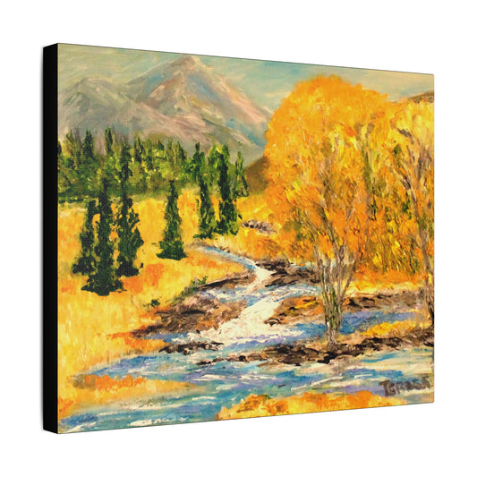 Colorado Morning - Art- Gallery Wrapped- Satin Stretched Canvas Gallery Wraps - No Frame Needed