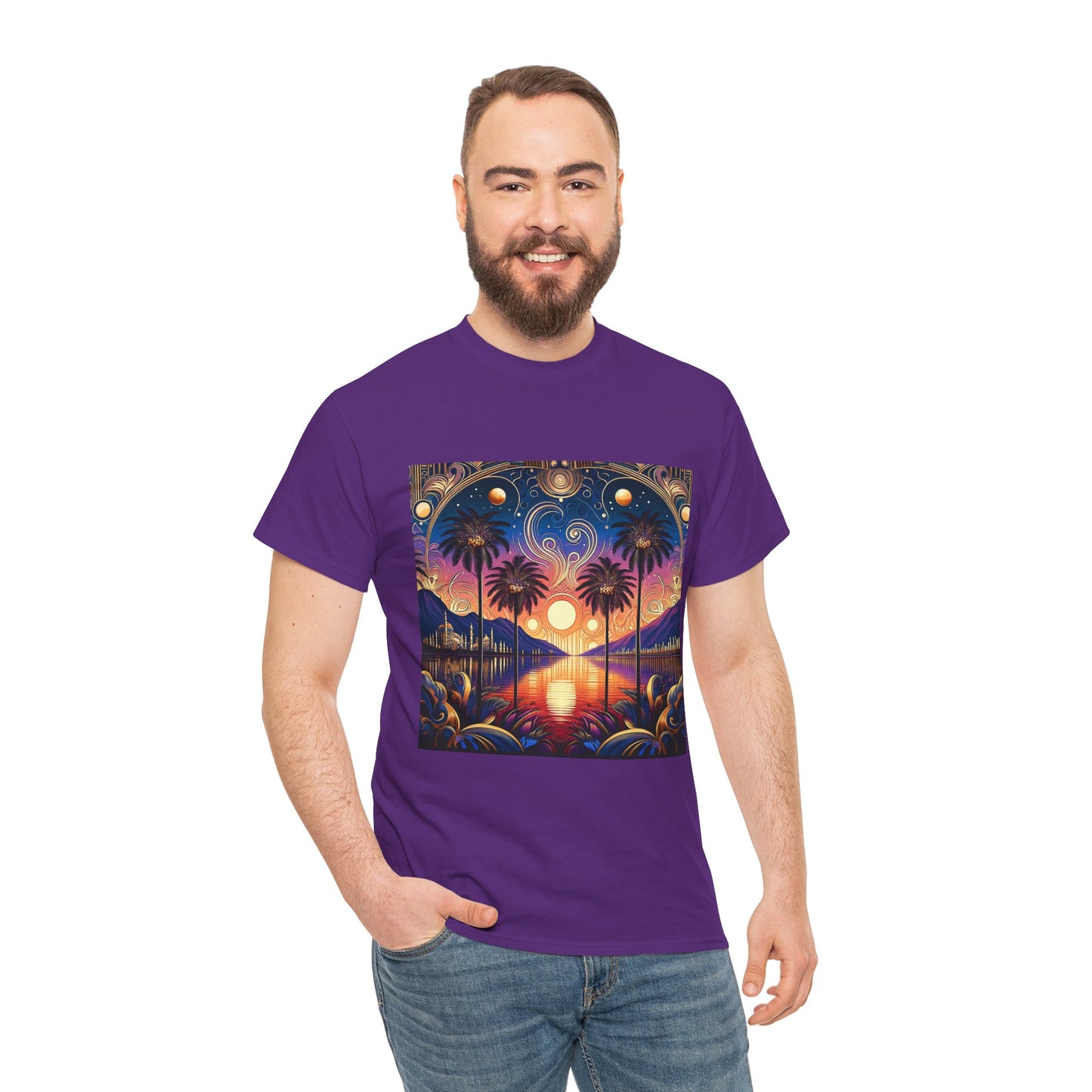 Tropical Dream- Amazing Unisex Heavy Cotton Short Sleeve Tee Shirts!
