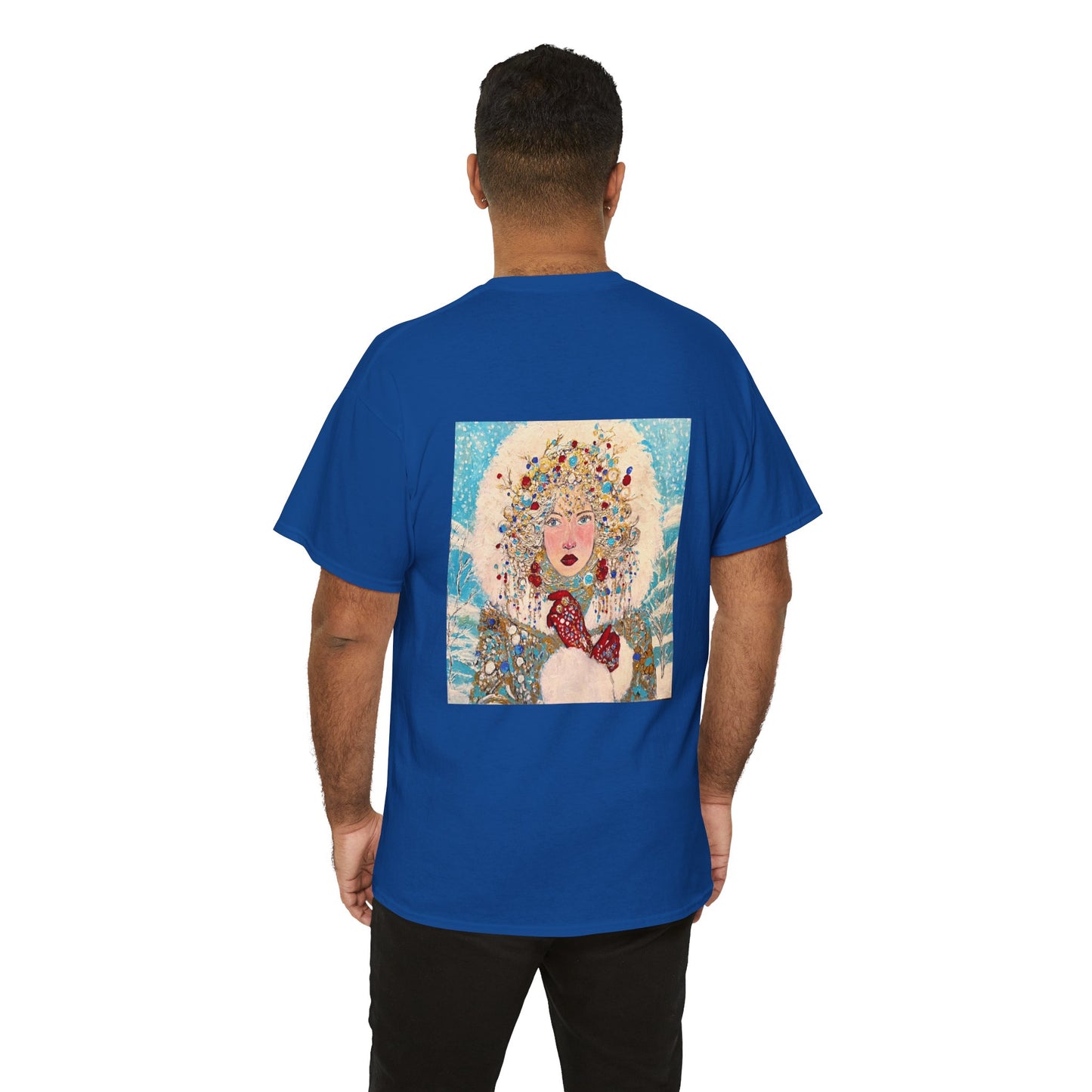 The Queen of Winter - Amazing Quality Unisex Heavy Cotton Short Sleeve Tee Shirts!