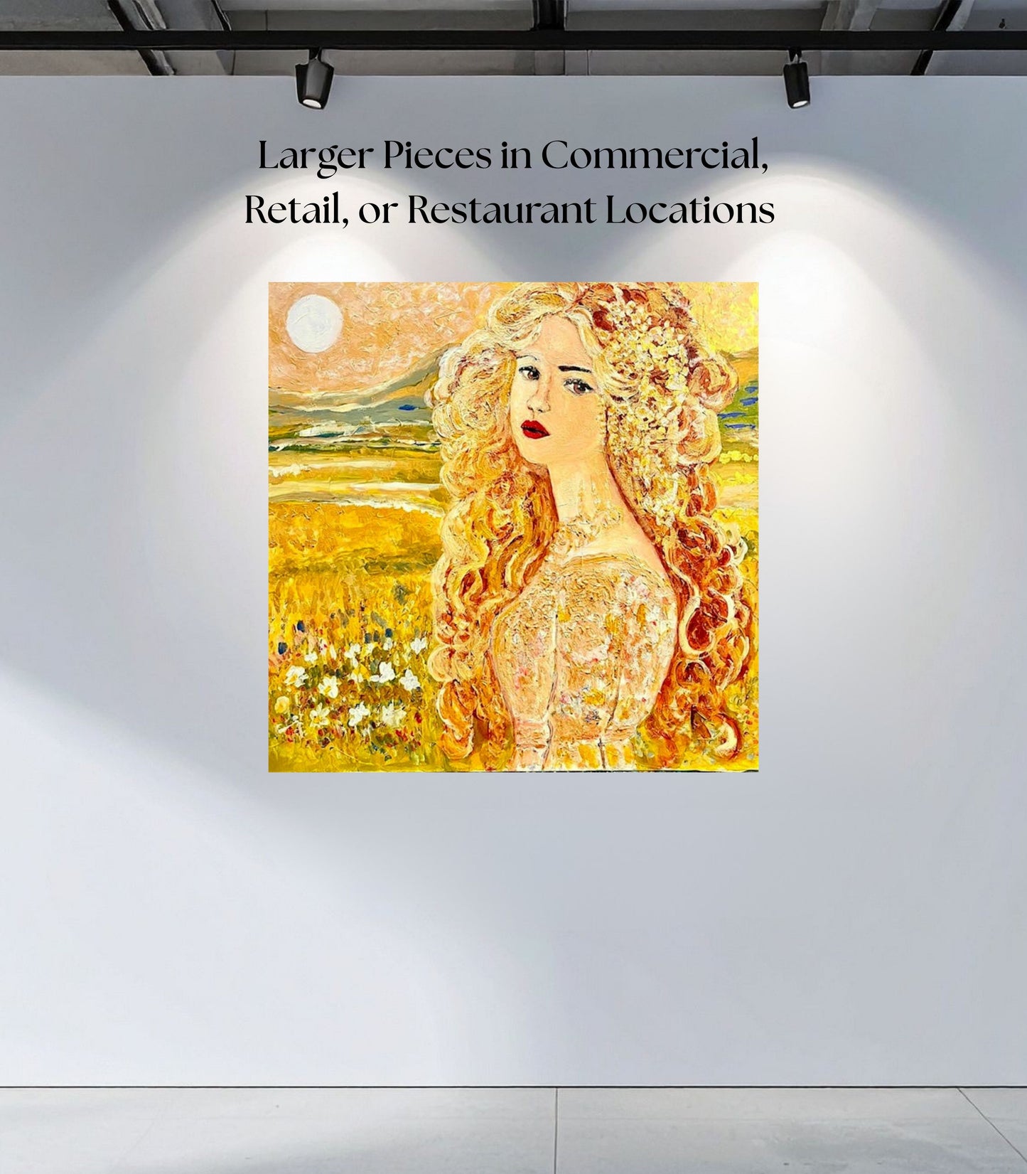 The Queen of Summer- Art Giclee Paper- Wood- Metal- Canvas