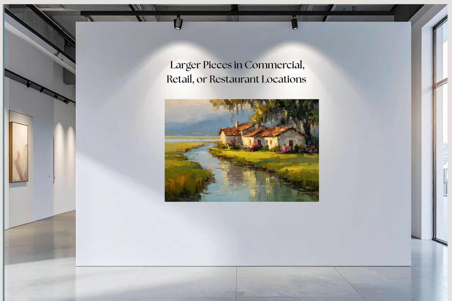 Spanish Moss Cottage |Impressionist Print| Lowcountry Marsh Print| Southern Coastal Wall Art| Giclée on Canvas, Wood, Metal & Fine Art Paper