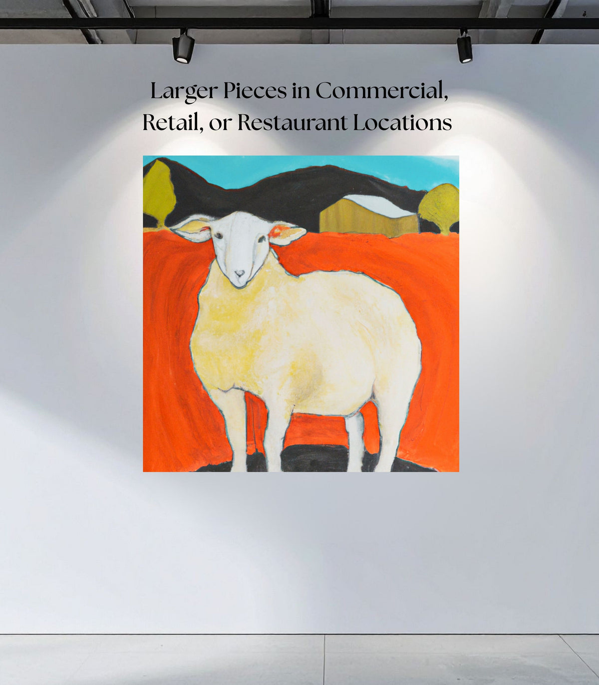My Prize Sheep| Farm Harvest| Prints, Canvas, Wood, or Metal Art