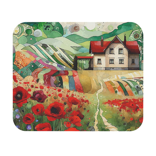 Poppy Hill House Mousepad