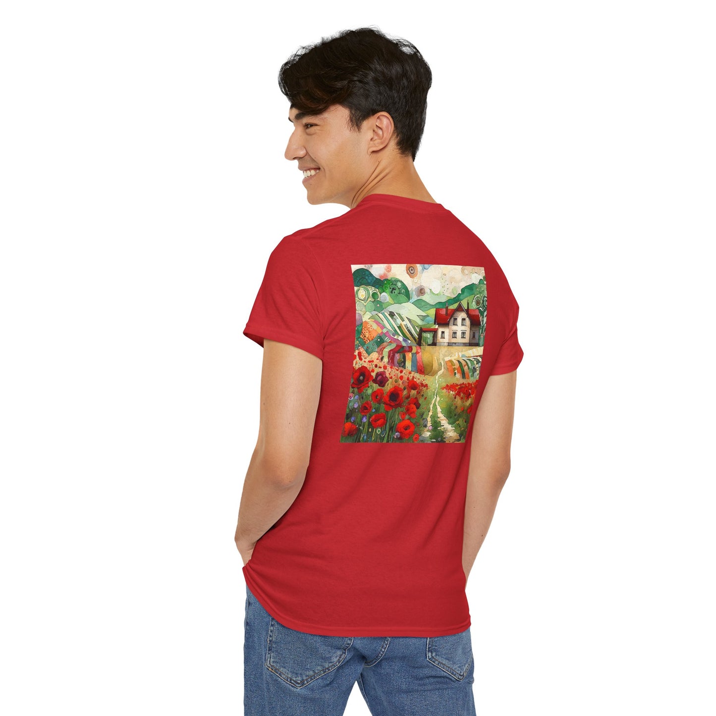 Poppy Hill House - Amazing Unisex Heavy Cotton Short Sleeve Tee Shirts!