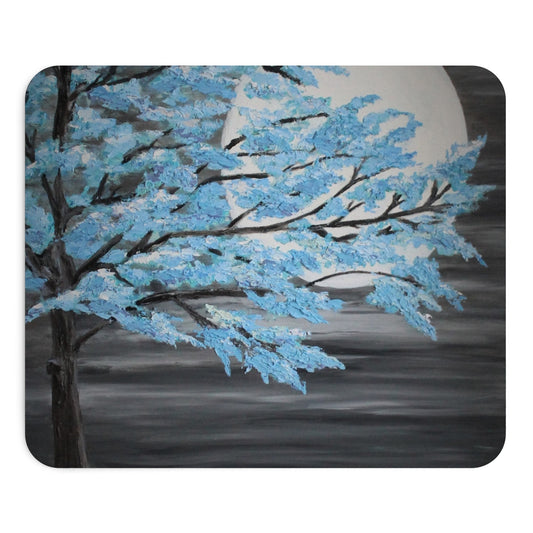 Moon Lit Tree Mousepad