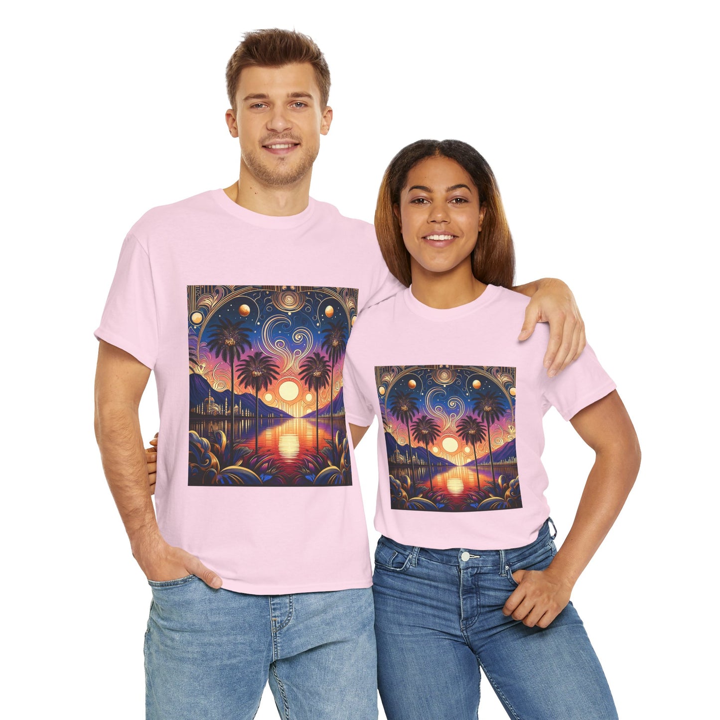 Tropical Dream- Amazing Unisex Heavy Cotton Short Sleeve Tee Shirts!