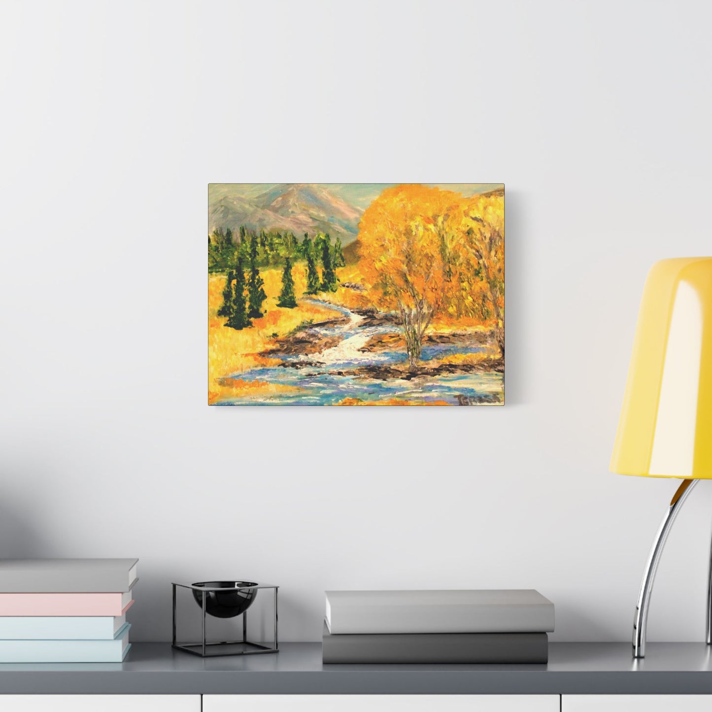 Colorado Morning - Art- Gallery Wrapped- Satin Stretched Canvas Gallery Wraps - No Frame Needed