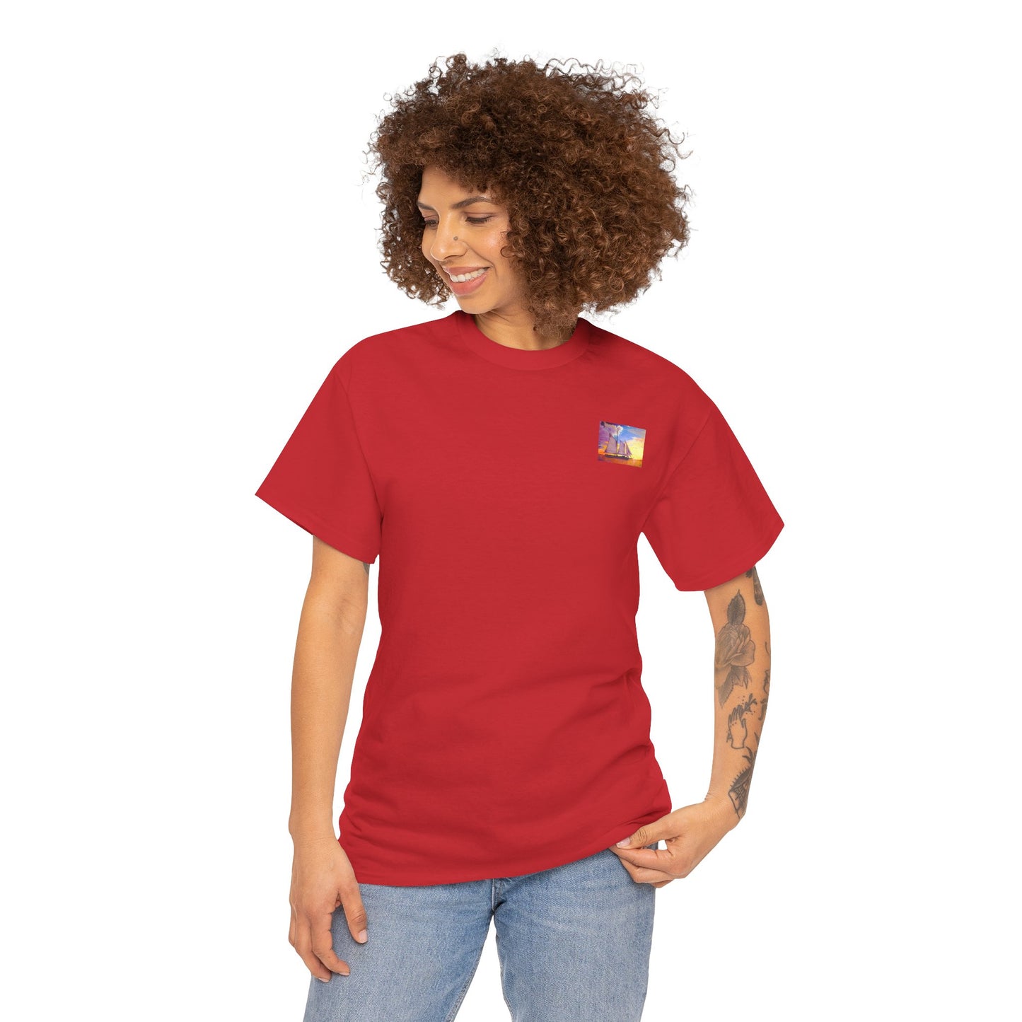 Smooth Sailing- Amazing Unisex Heavy Cotton Short Sleeve Tee Shirts!