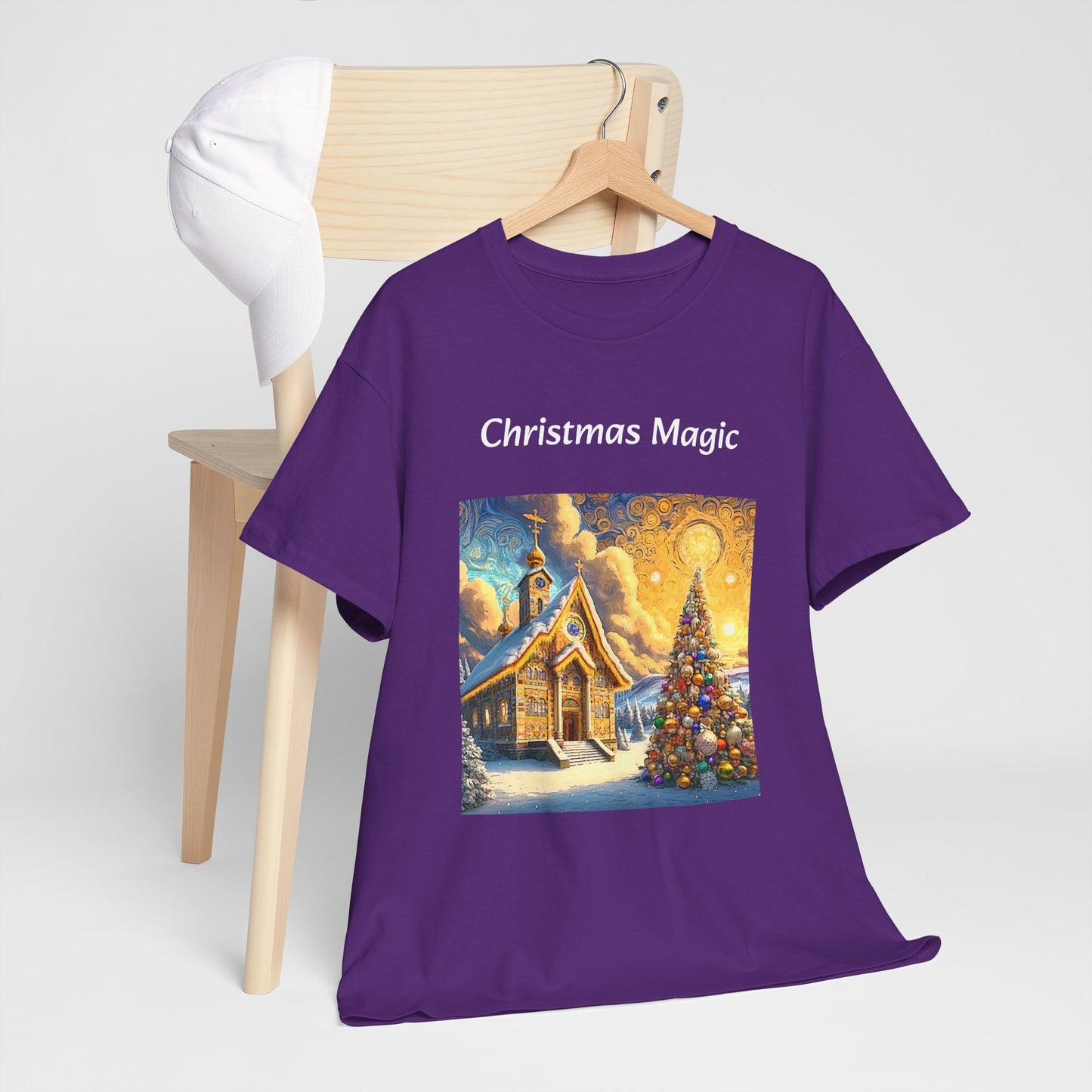 Magic Christmas Amazing Unisex Heavy Cotton Short Sleeve Tee Shirts!