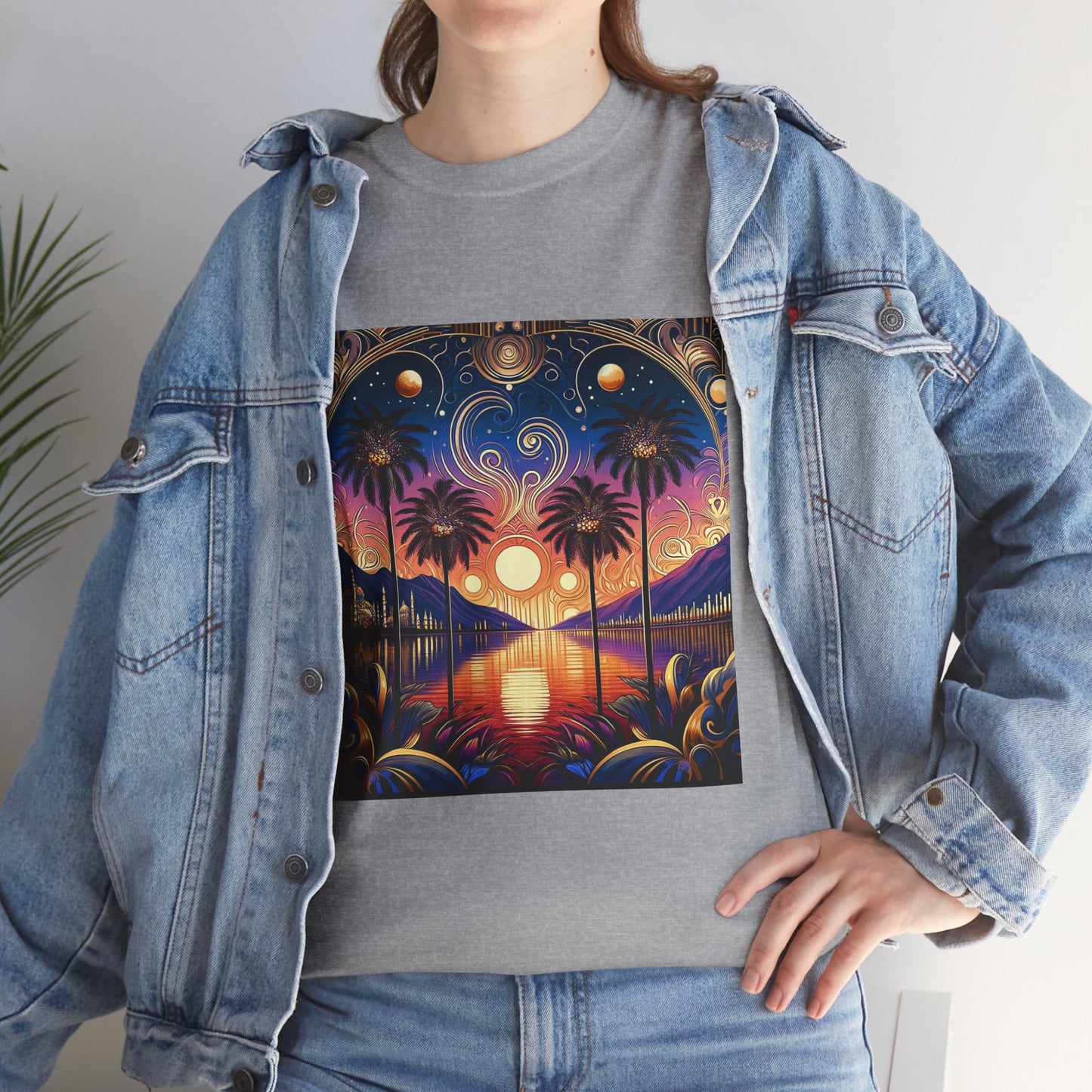 Tropical Dream- Amazing Unisex Heavy Cotton Short Sleeve Tee Shirts!