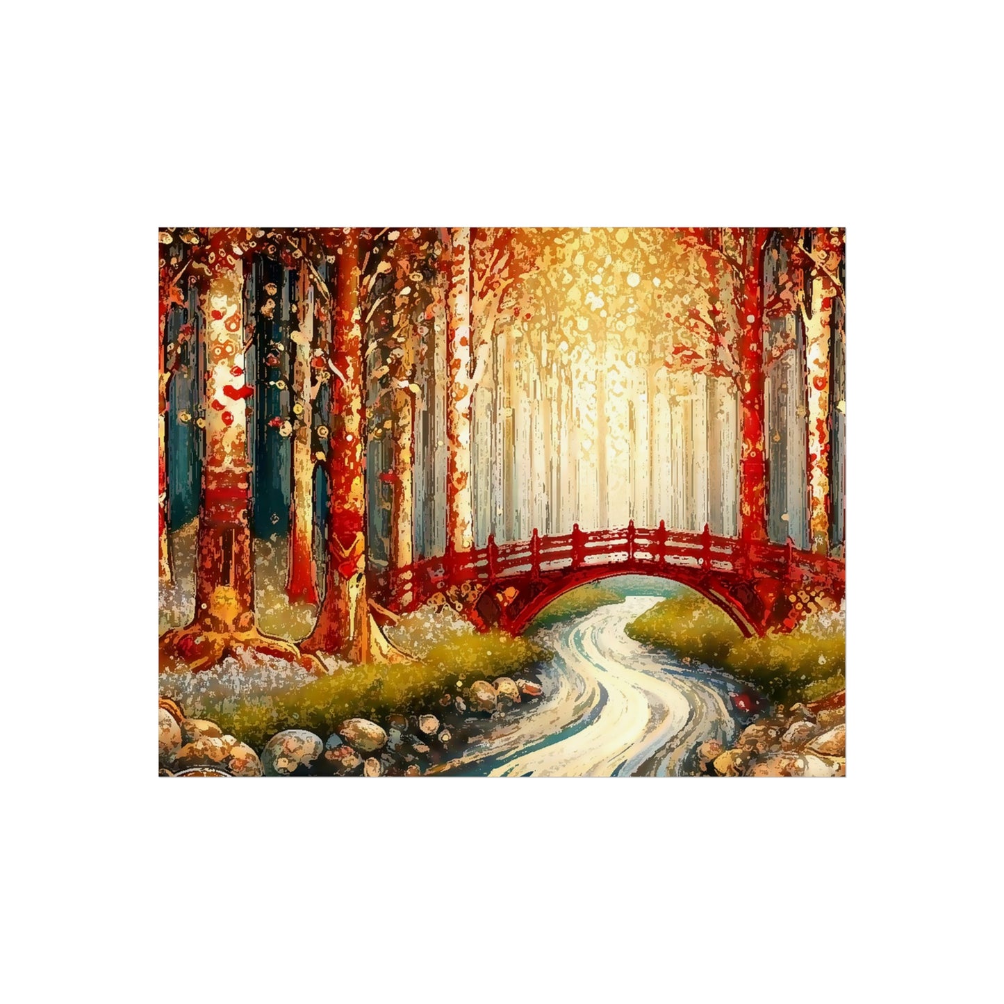 Magical Forest- Art- Giclée Technique Fine Art Posters- No Frame