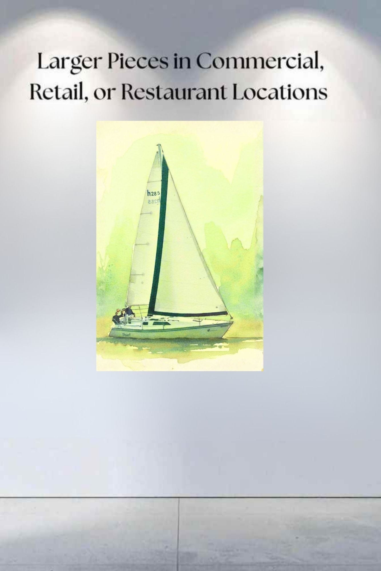 Sailing Boat Race| Water Sports Art| Giclee Paper- Wood- Metal- Canvas