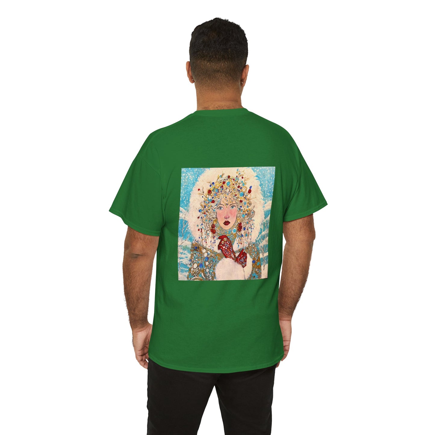 The Queen of Winter - Amazing Quality Unisex Heavy Cotton Short Sleeve Tee Shirts!