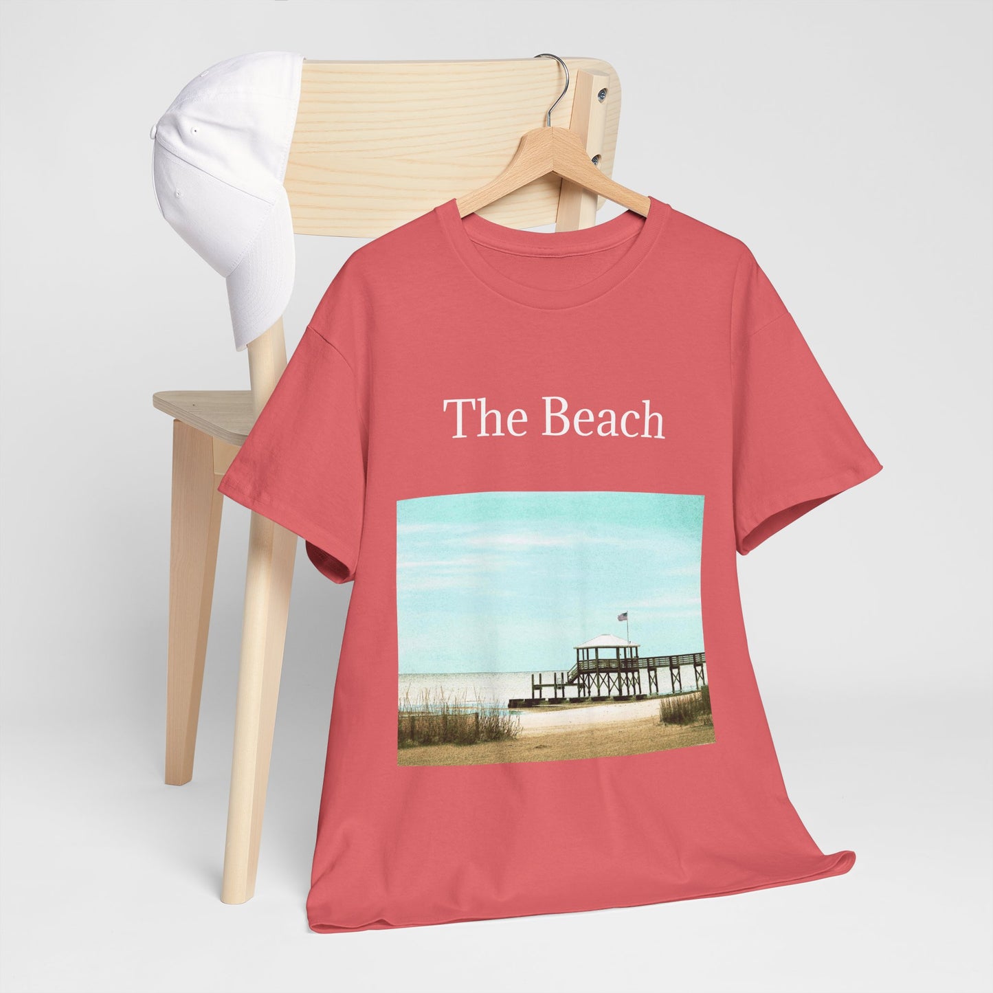 The Beach- Amazing Unisex Heavy Cotton Short Sleeve Tee Shirts!