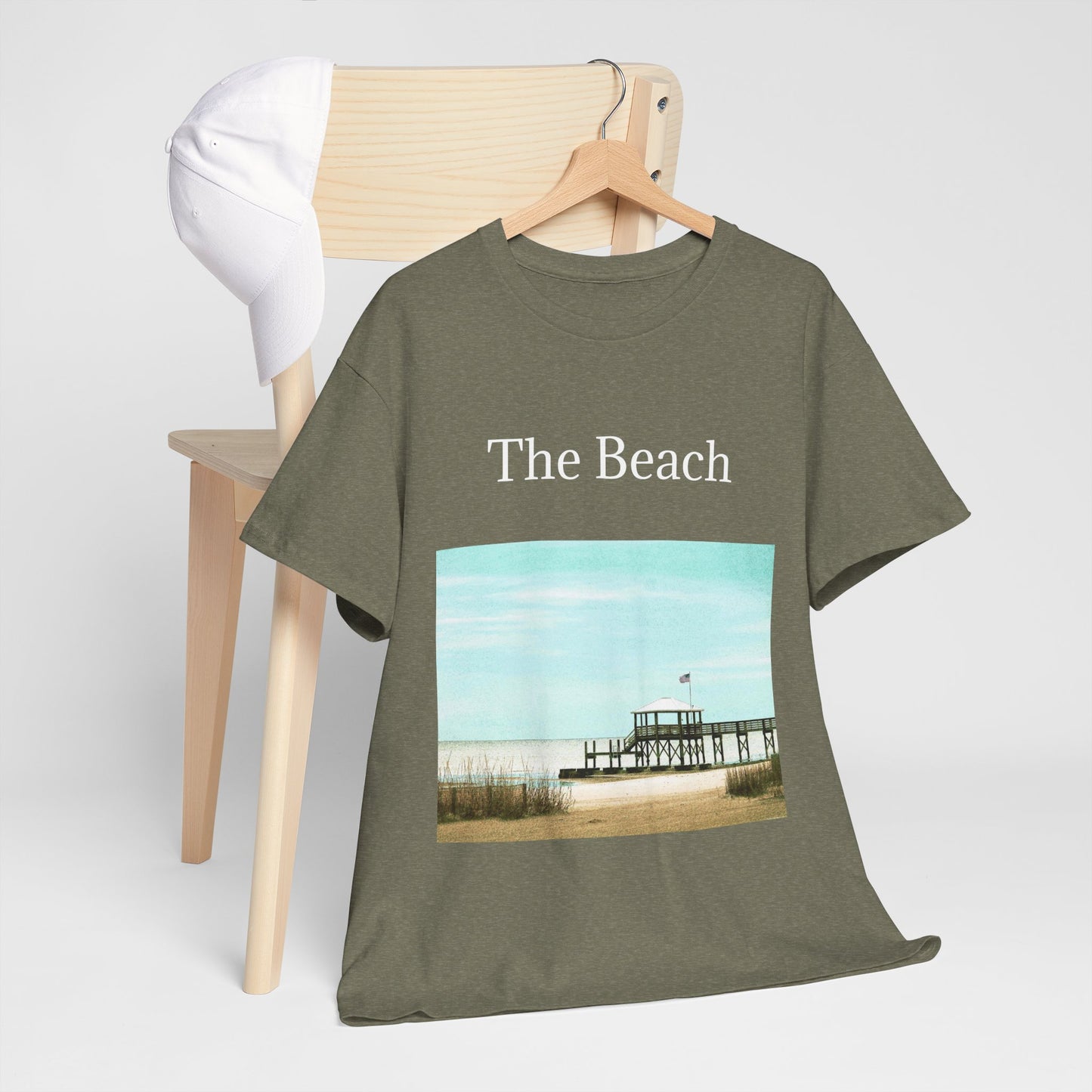 The Beach- Amazing Unisex Heavy Cotton Short Sleeve Tee Shirts!