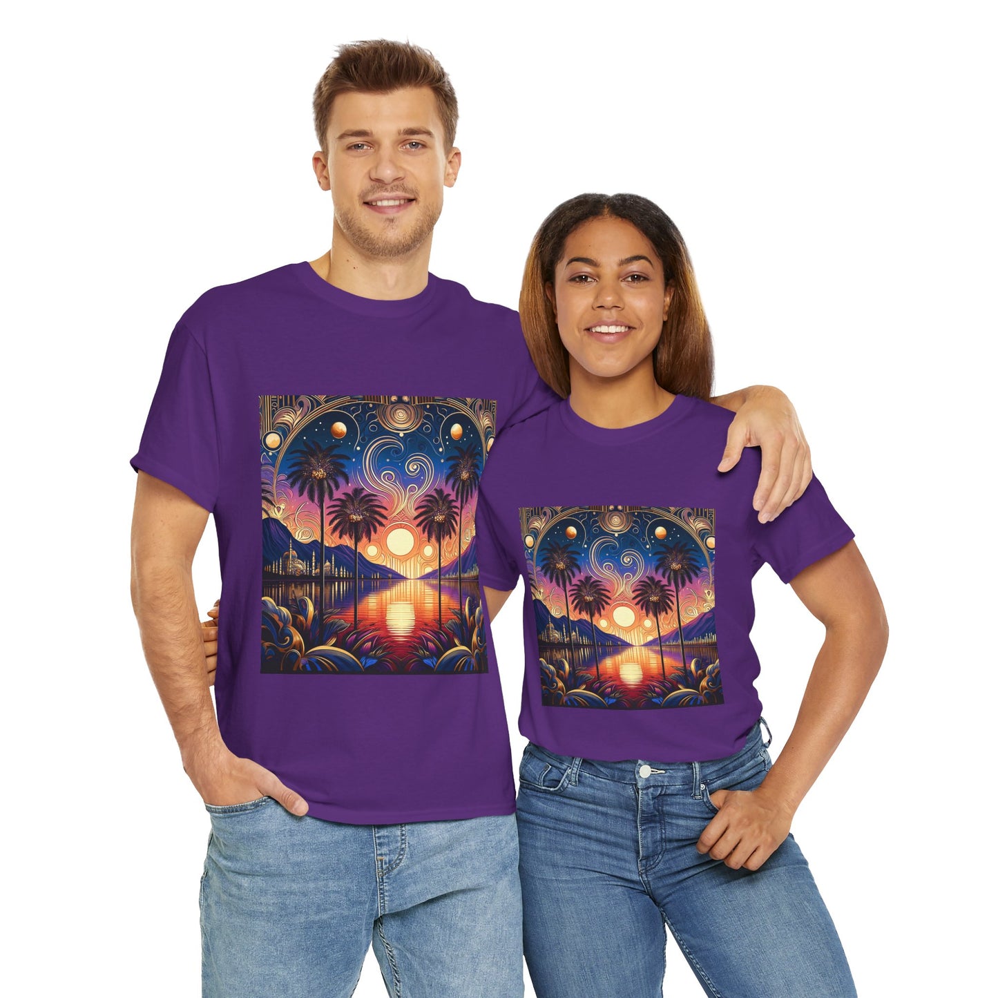 Tropical Dream- Amazing Unisex Heavy Cotton Short Sleeve Tee Shirts!