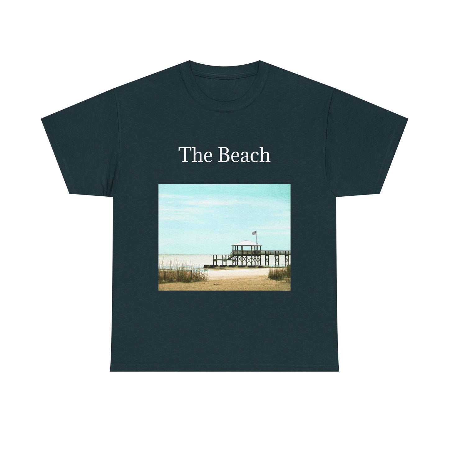 The Beach- Amazing Unisex Heavy Cotton Short Sleeve Tee Shirts!