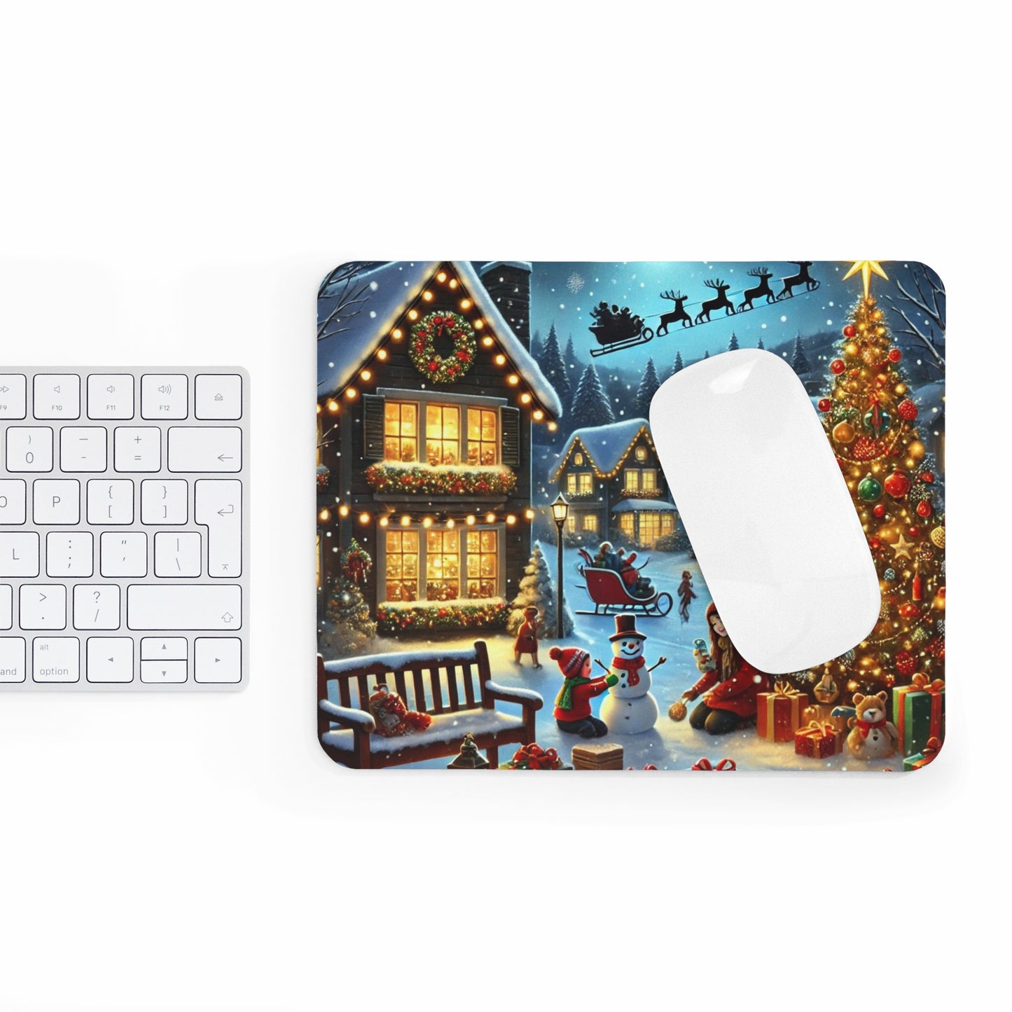 Santa is coming Mousepad