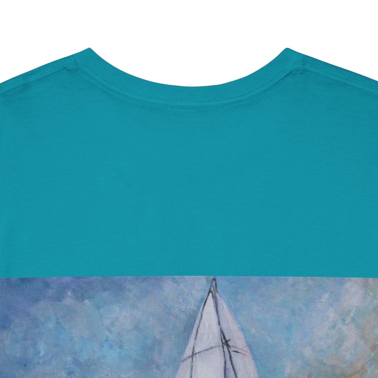 Smoothly Sailing - Amazing Unisex Heavy Cotton Short Sleeve Tee Shirts!