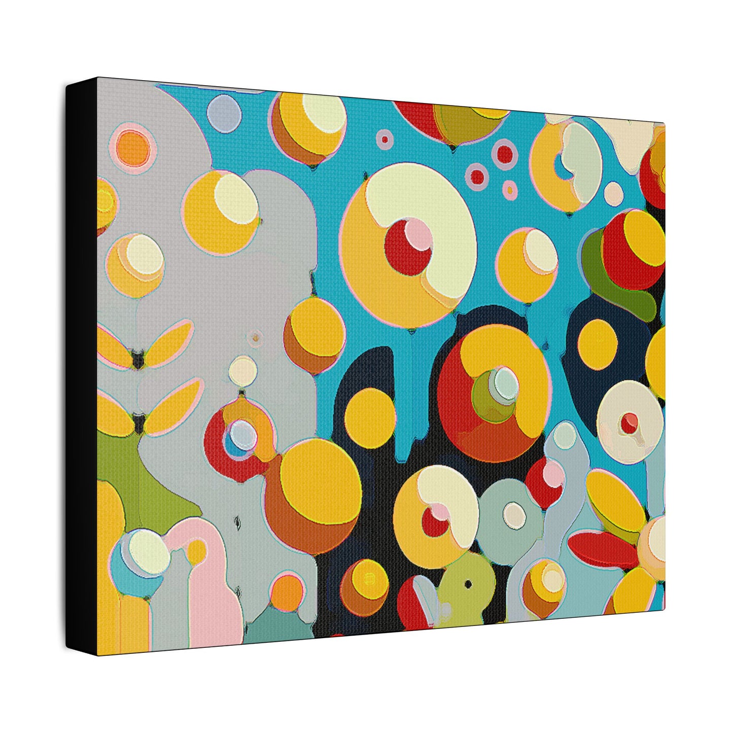 Floating- Art- Gallery Wrapped- Satin Stretched Canvas Gallery Wraps - No Frame Needed