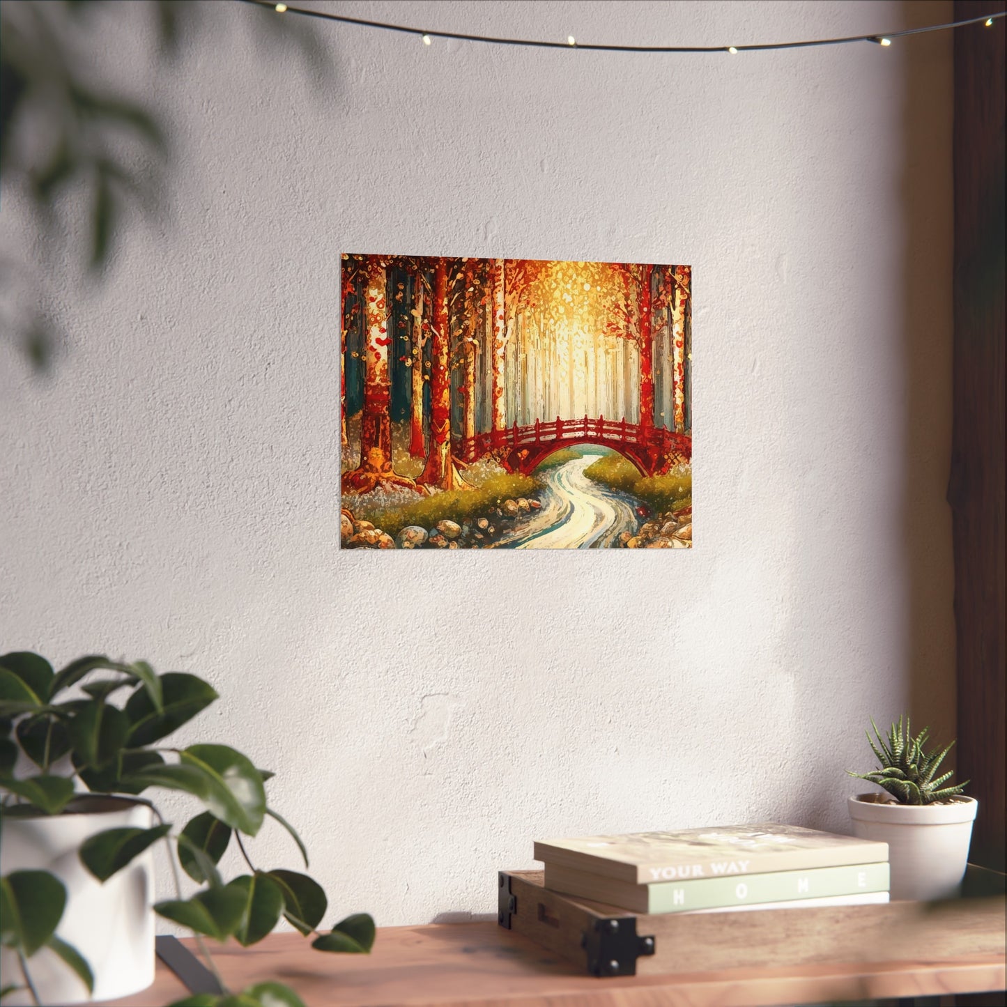 Magical Forest- Art- Giclée Technique Fine Art Posters- No Frame