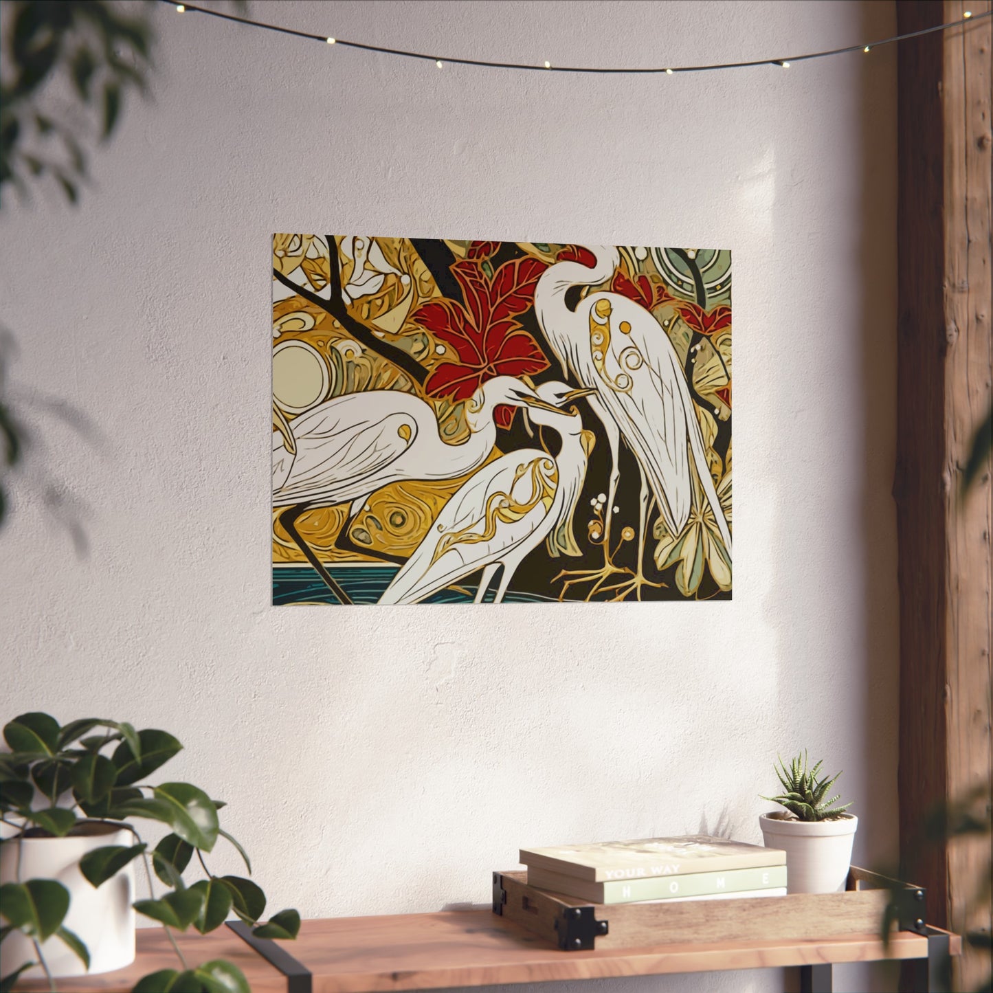 Gorgeous Birds- Art- Giclée Technique Fine Art Posters- No Frame