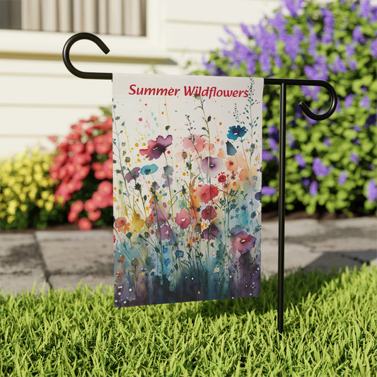 Summer Wildflowers Garden & House Banner