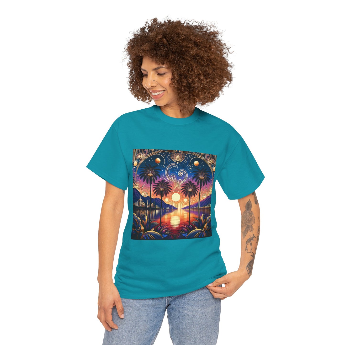 Tropical Dream- Amazing Unisex Heavy Cotton Short Sleeve Tee Shirts!