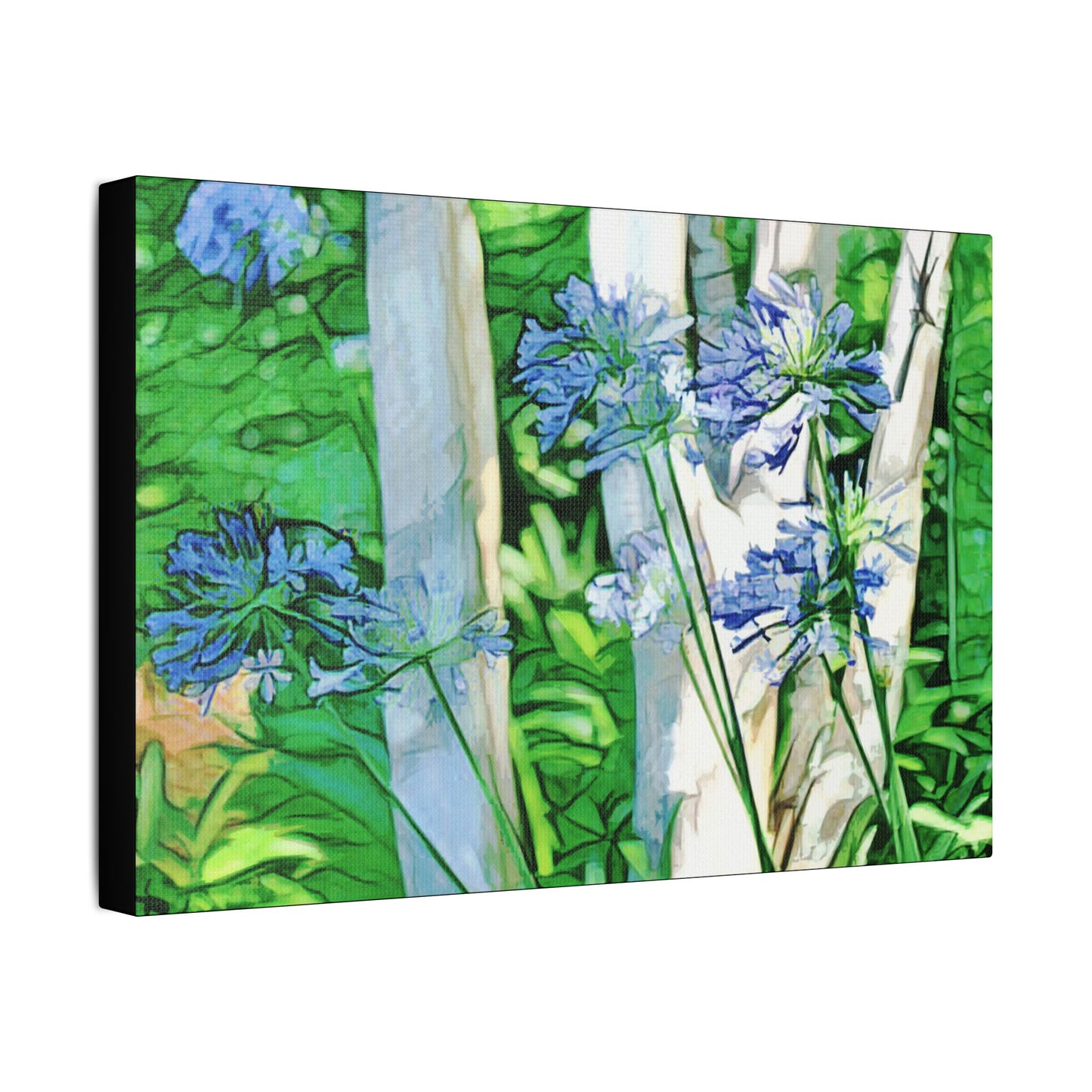 Savannah's Garden - Art- Gallery Wrapped- Satin Stretched Canvas Gallery Wraps - No Frame Needed