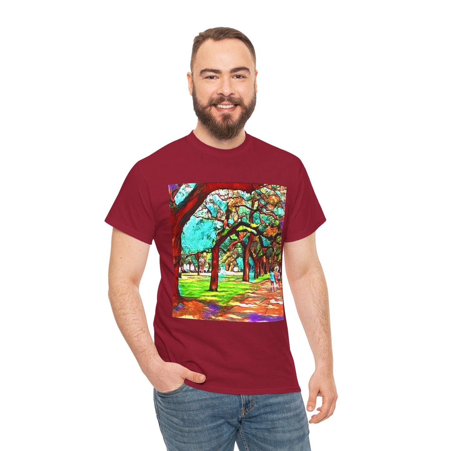 Savannah Walk -Amazing Unisex Heavy Cotton Short Sleeve Tee Shirts!