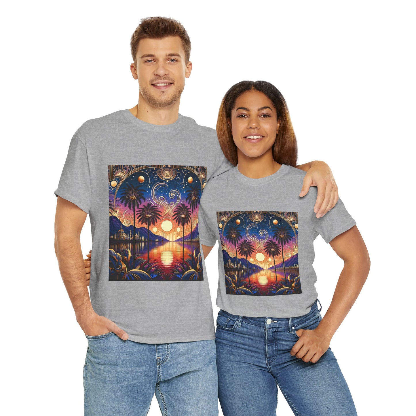 Tropical Dream- Amazing Unisex Heavy Cotton Short Sleeve Tee Shirts!