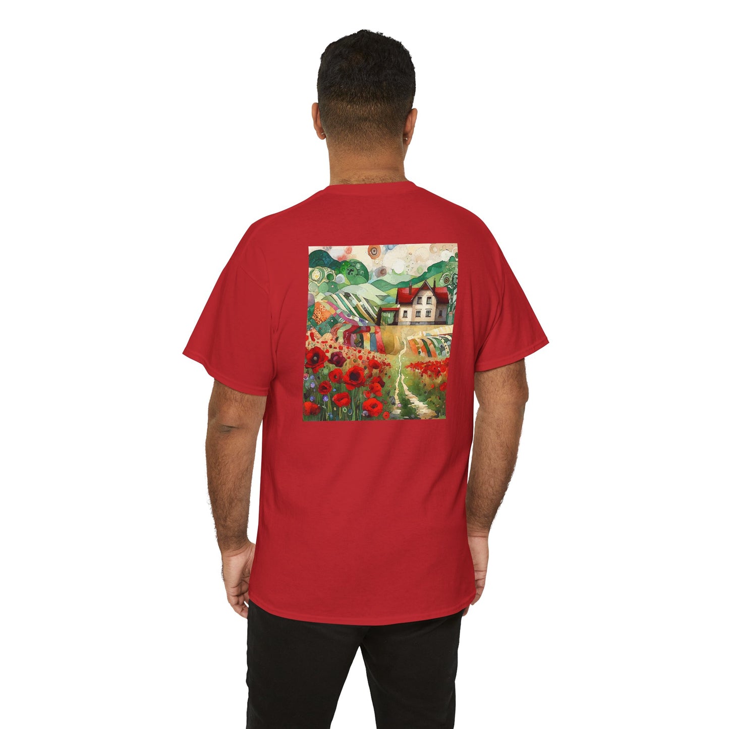 Poppy Hill House - Amazing Unisex Heavy Cotton Short Sleeve Tee Shirts!