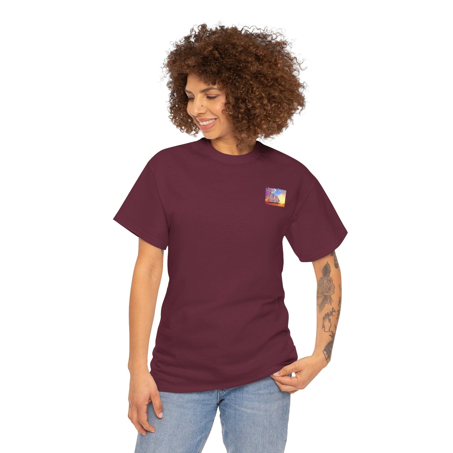 Smooth Sailing- Amazing Unisex Heavy Cotton Short Sleeve Tee Shirts!