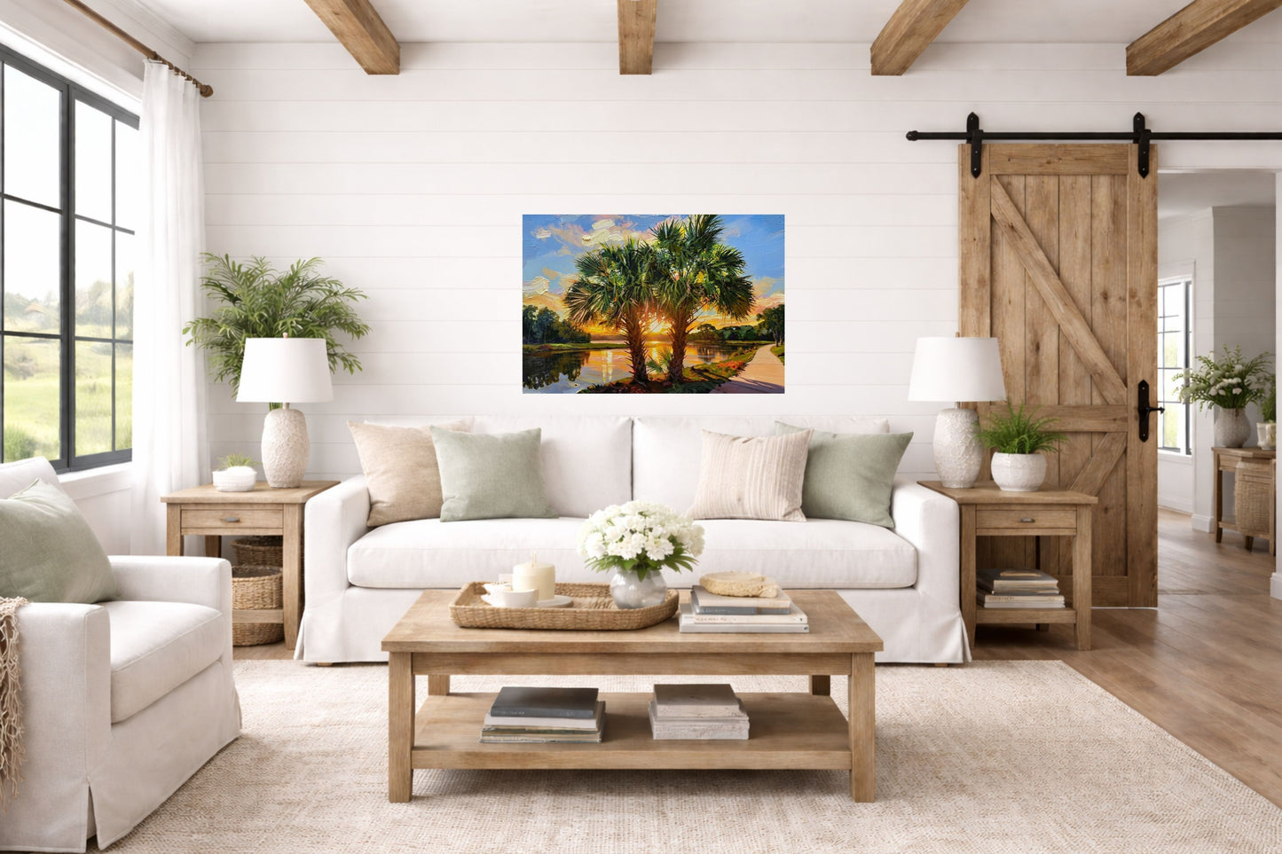 Florida Waterway| Coastal Print| Tropical Water Art| Giclee Paper- Wood- Metal- Canvas