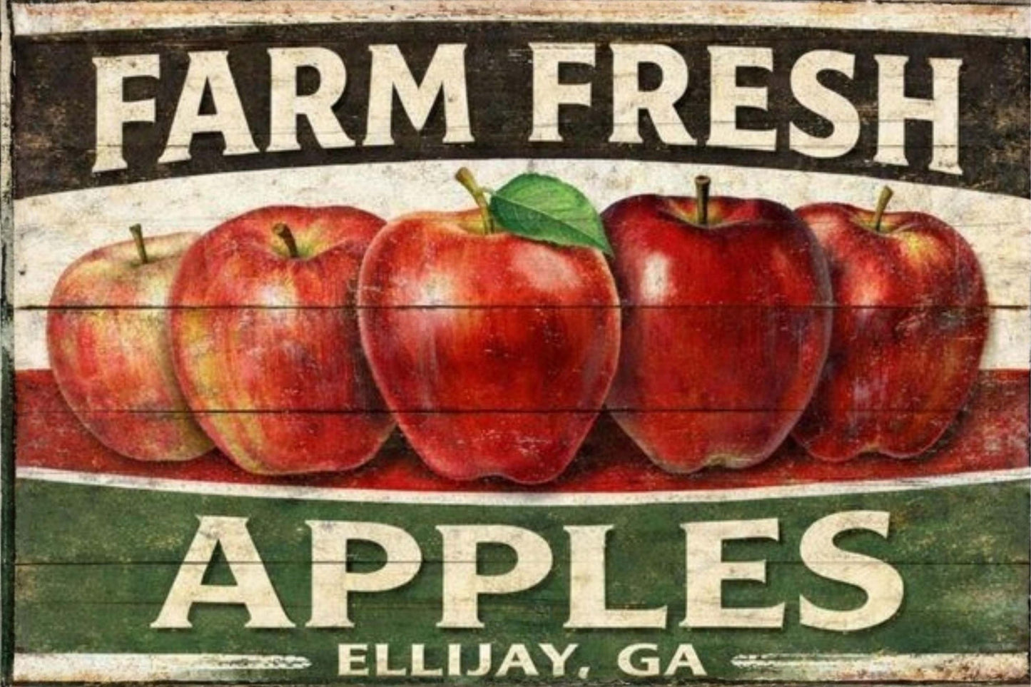 Farm Fresh Apples| Ellijay Ga Art| Prints, Canvas, Wood, or Metal Art