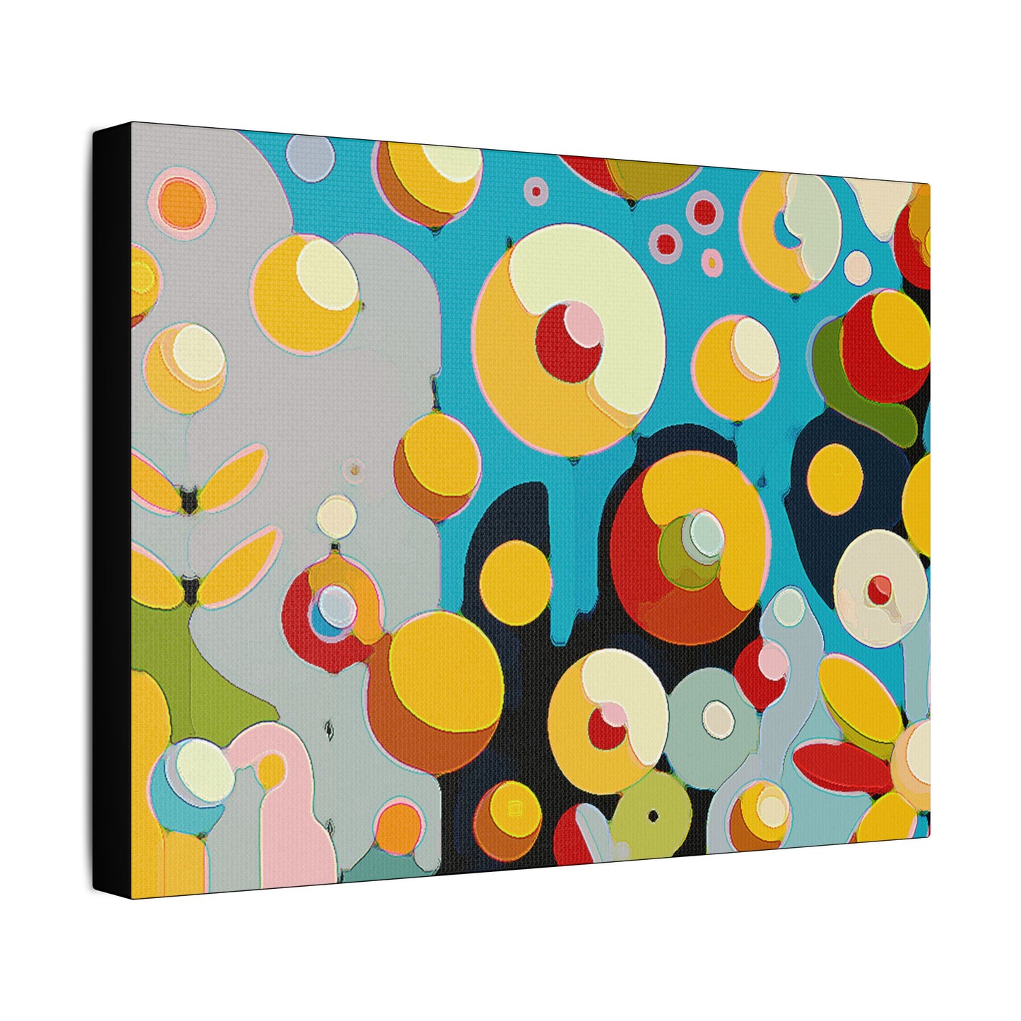 Floating- Art- Gallery Wrapped- Satin Stretched Canvas Gallery Wraps - No Frame Needed