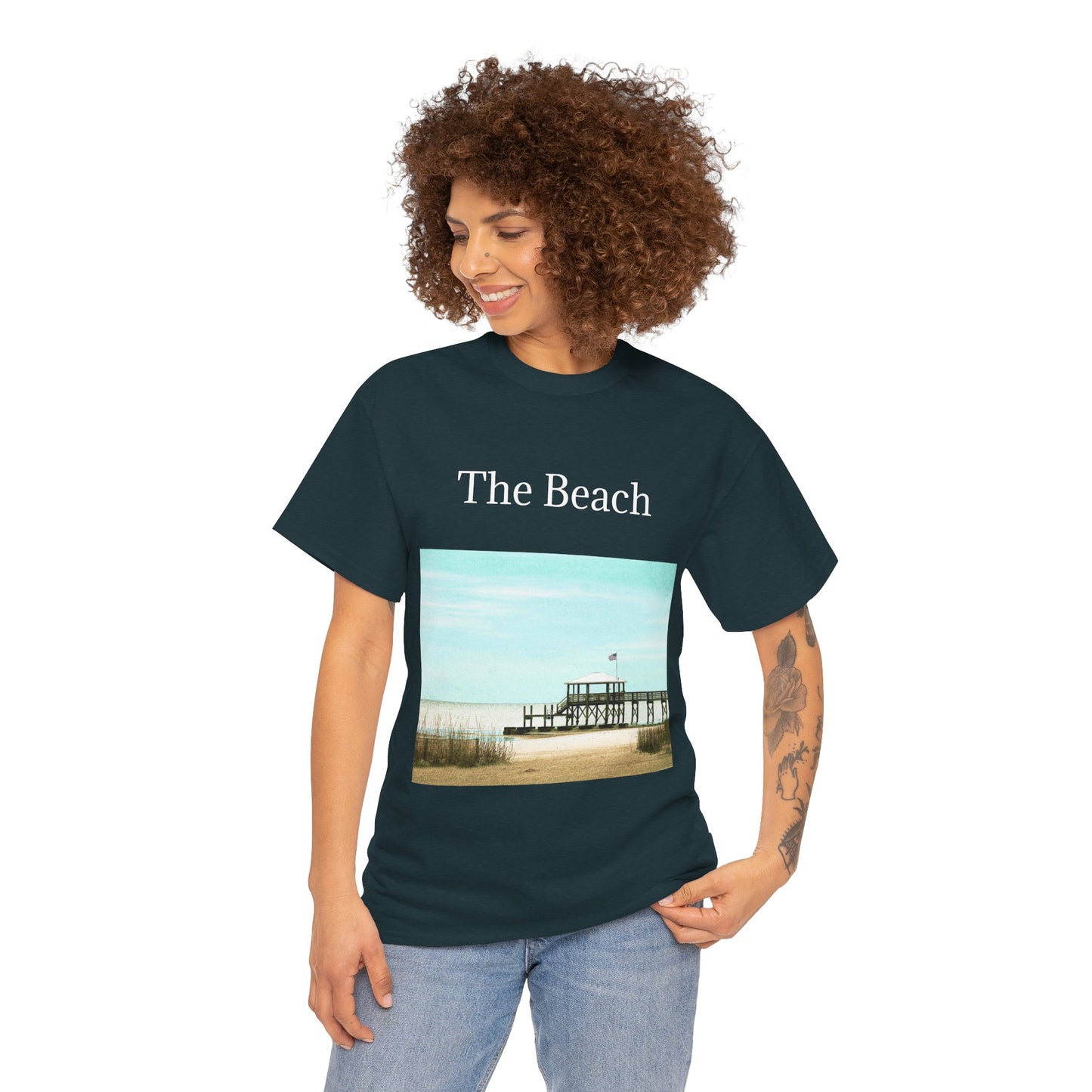 The Beach- Amazing Unisex Heavy Cotton Short Sleeve Tee Shirts!
