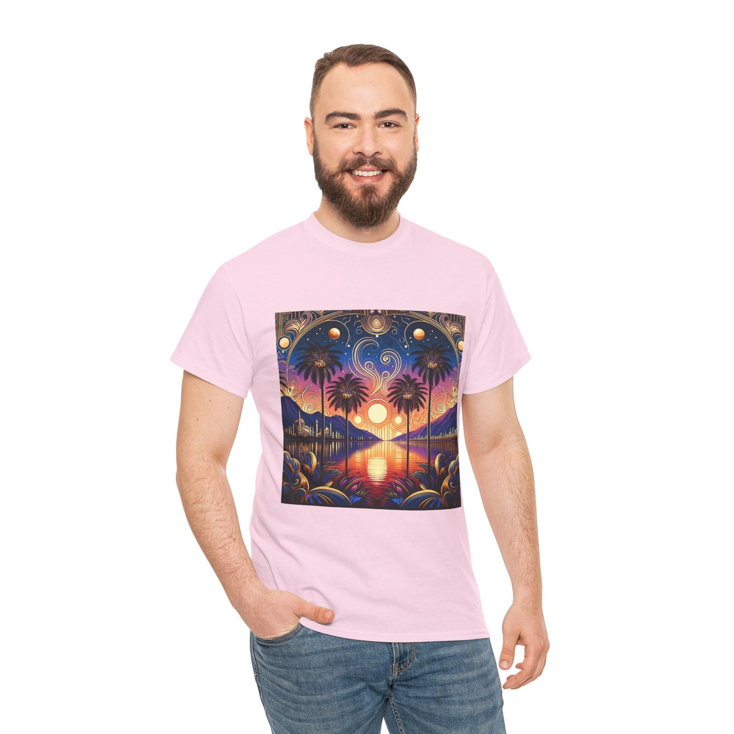 Tropical Dream- Amazing Unisex Heavy Cotton Short Sleeve Tee Shirts!