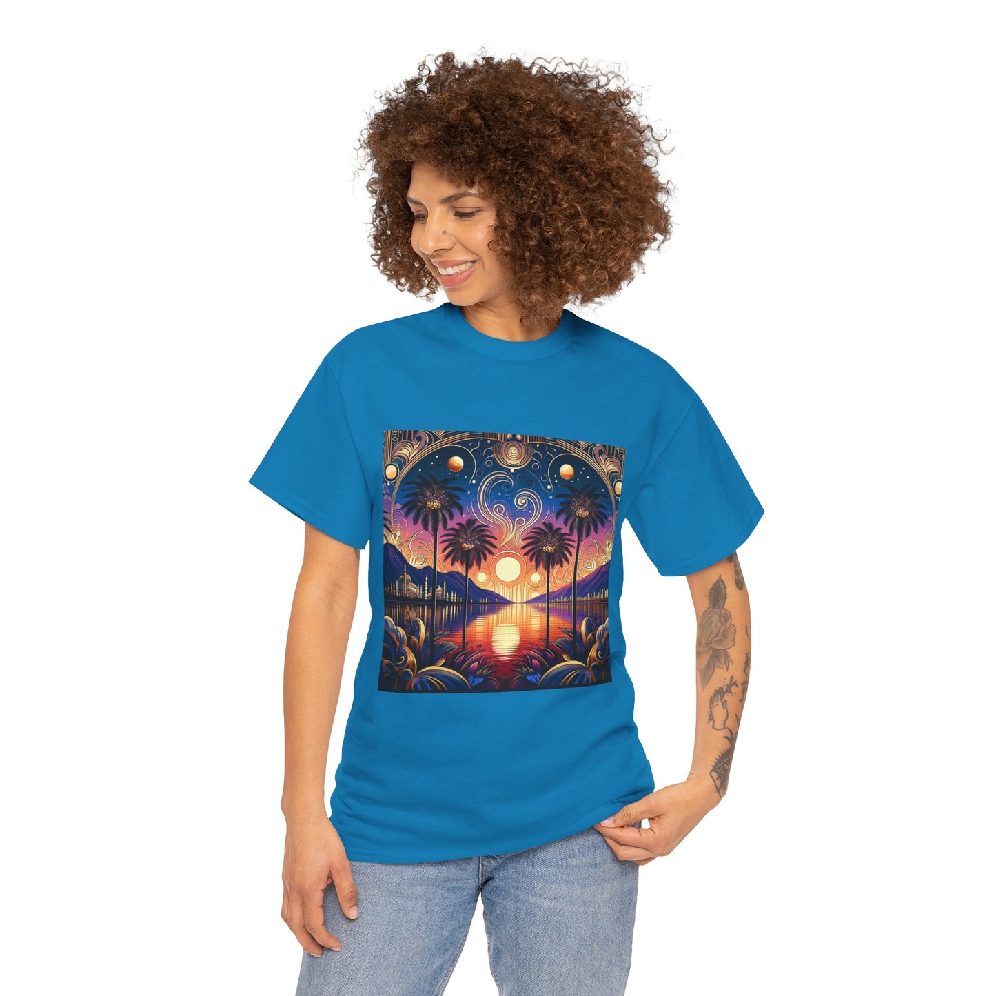 Tropical Dream- Amazing Unisex Heavy Cotton Short Sleeve Tee Shirts!