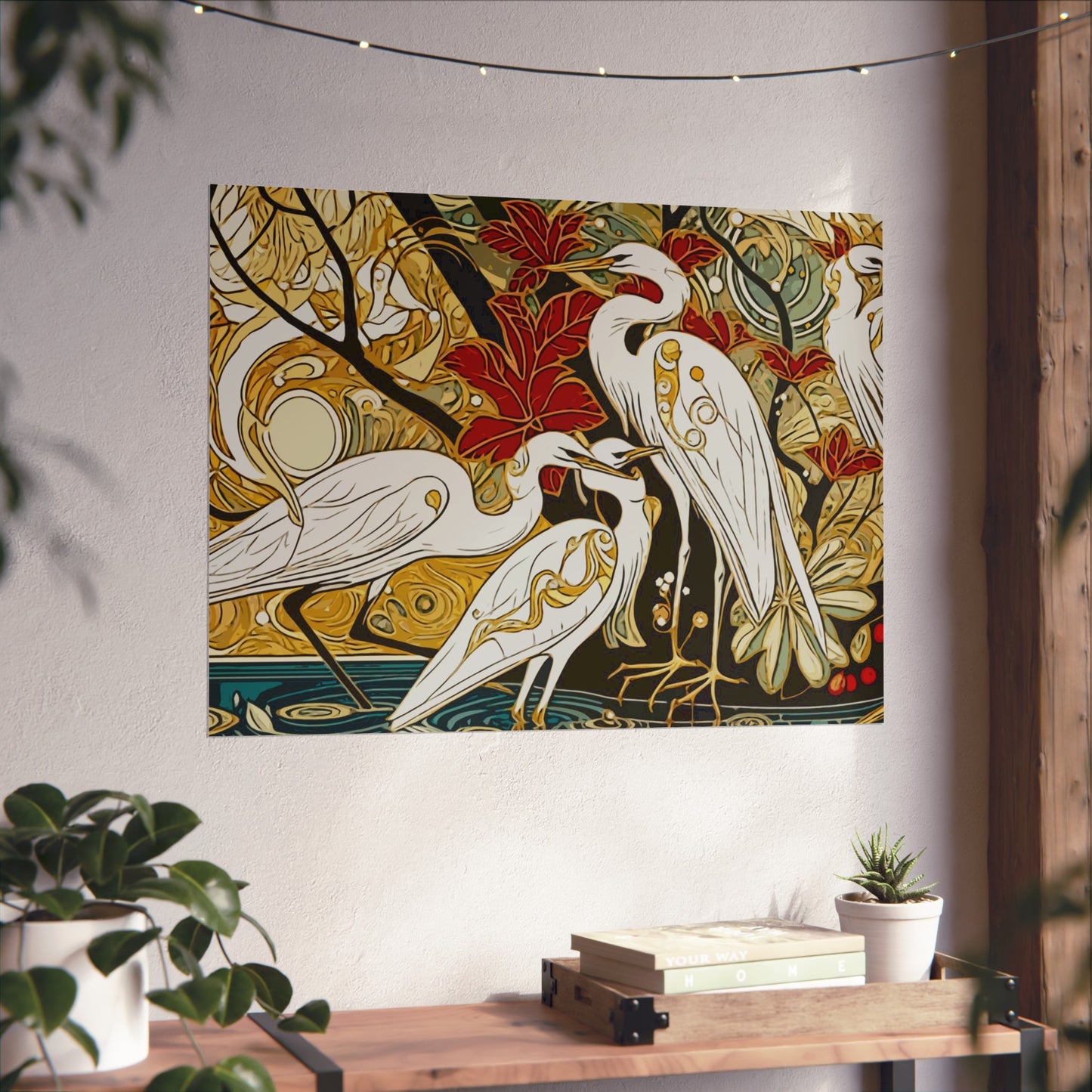 Gorgeous Birds- Art- Giclée Technique Fine Art Posters- No Frame