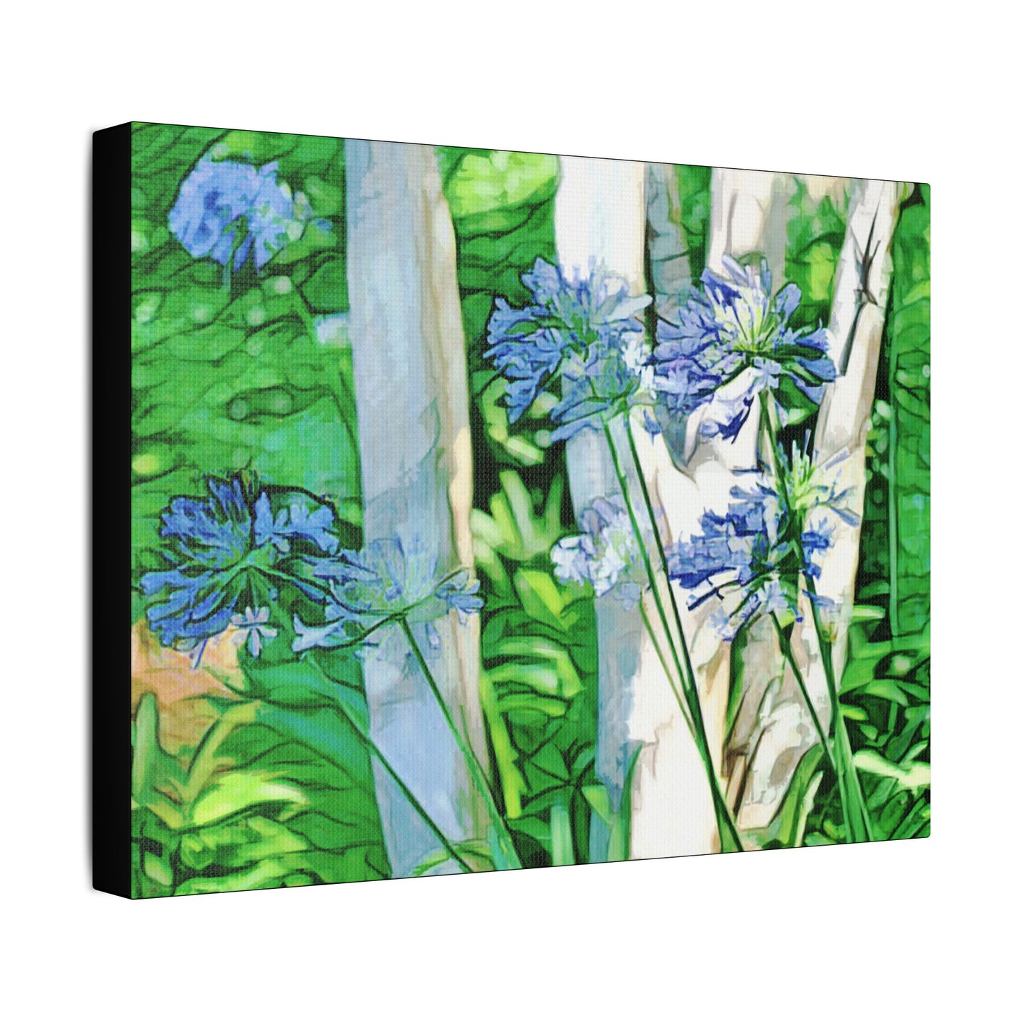 Savannah's Garden - Art- Gallery Wrapped- Satin Stretched Canvas Gallery Wraps - No Frame Needed