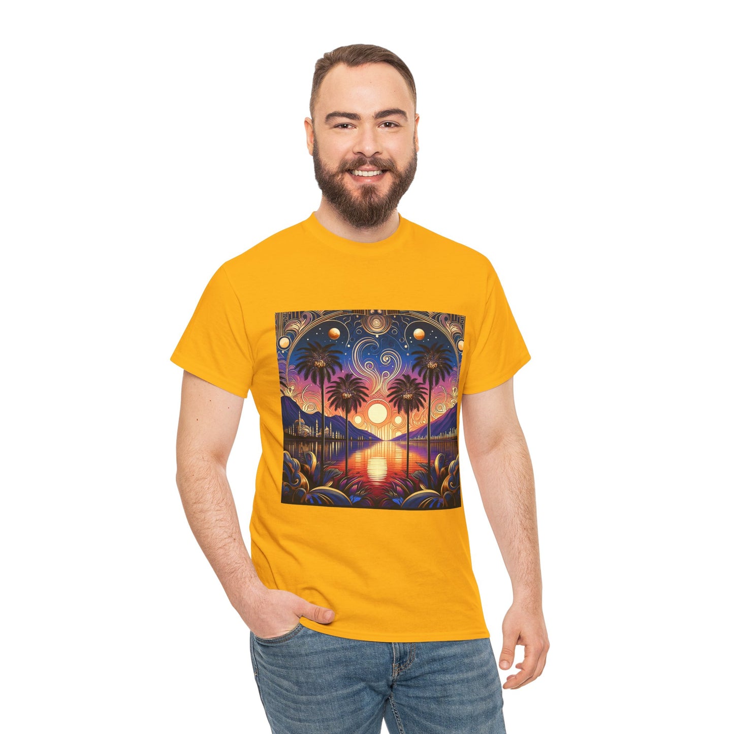 Tropical Dream- Amazing Unisex Heavy Cotton Short Sleeve Tee Shirts!