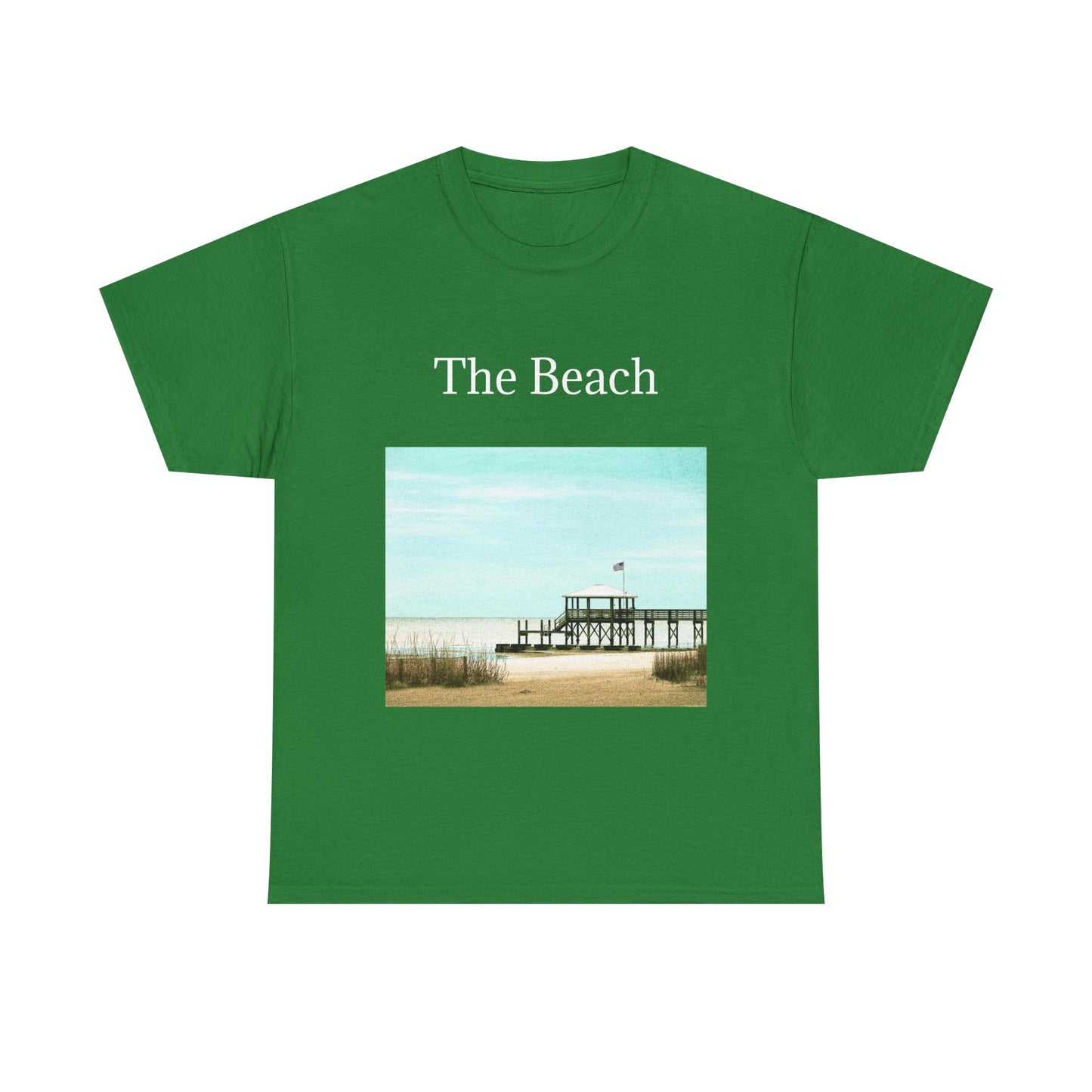 The Beach- Amazing Unisex Heavy Cotton Short Sleeve Tee Shirts!