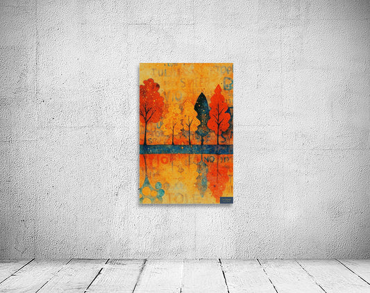 Abstract Fall Day- Art Prints And Canvases
