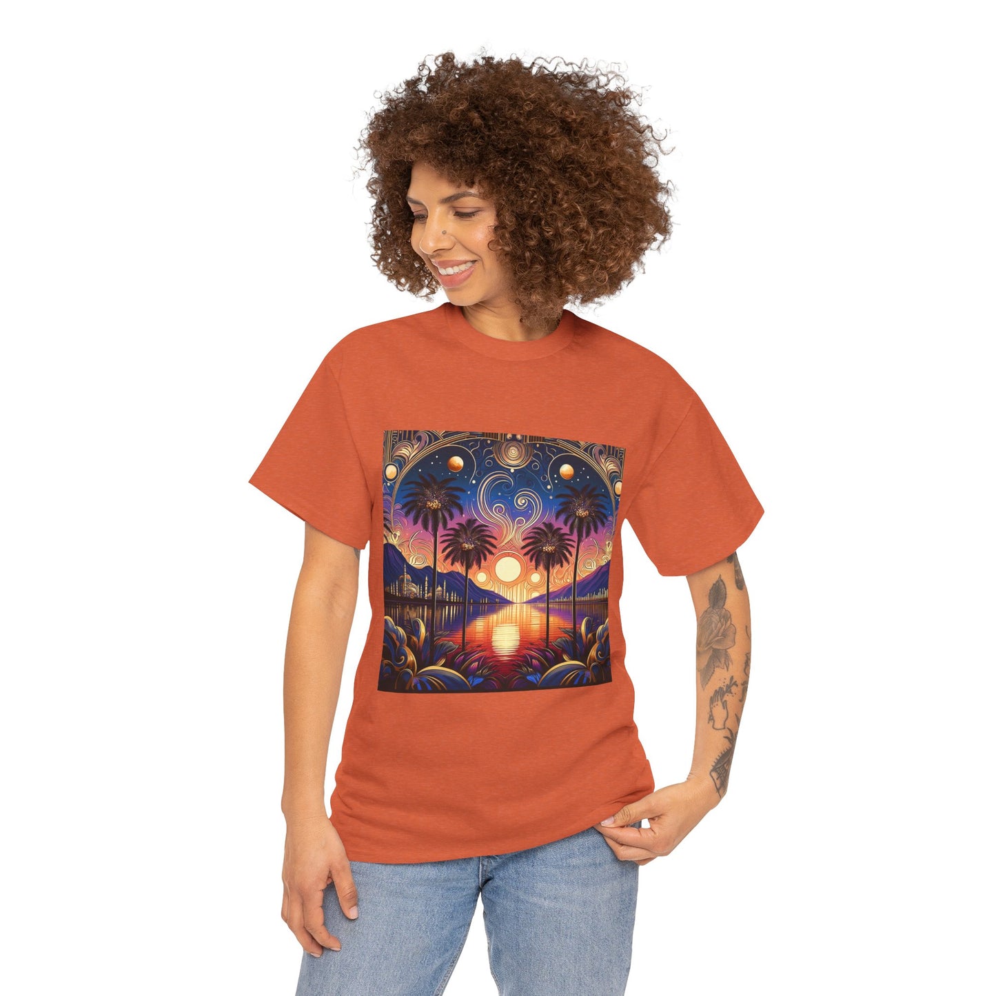 Tropical Dream- Amazing Unisex Heavy Cotton Short Sleeve Tee Shirts!
